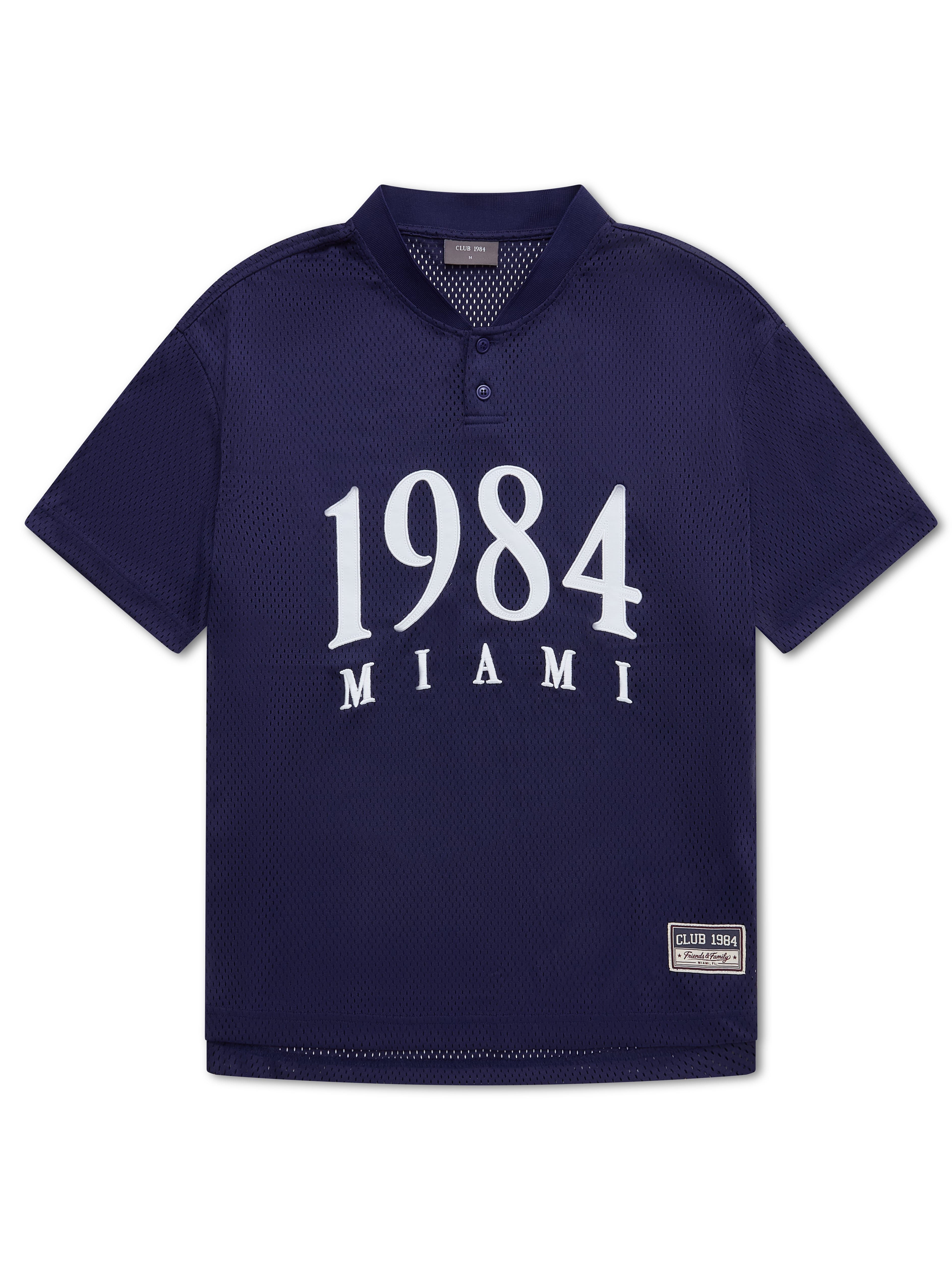 CLUB 1984. F&F Miami Baseball T-shirt - Navy T-Shirt