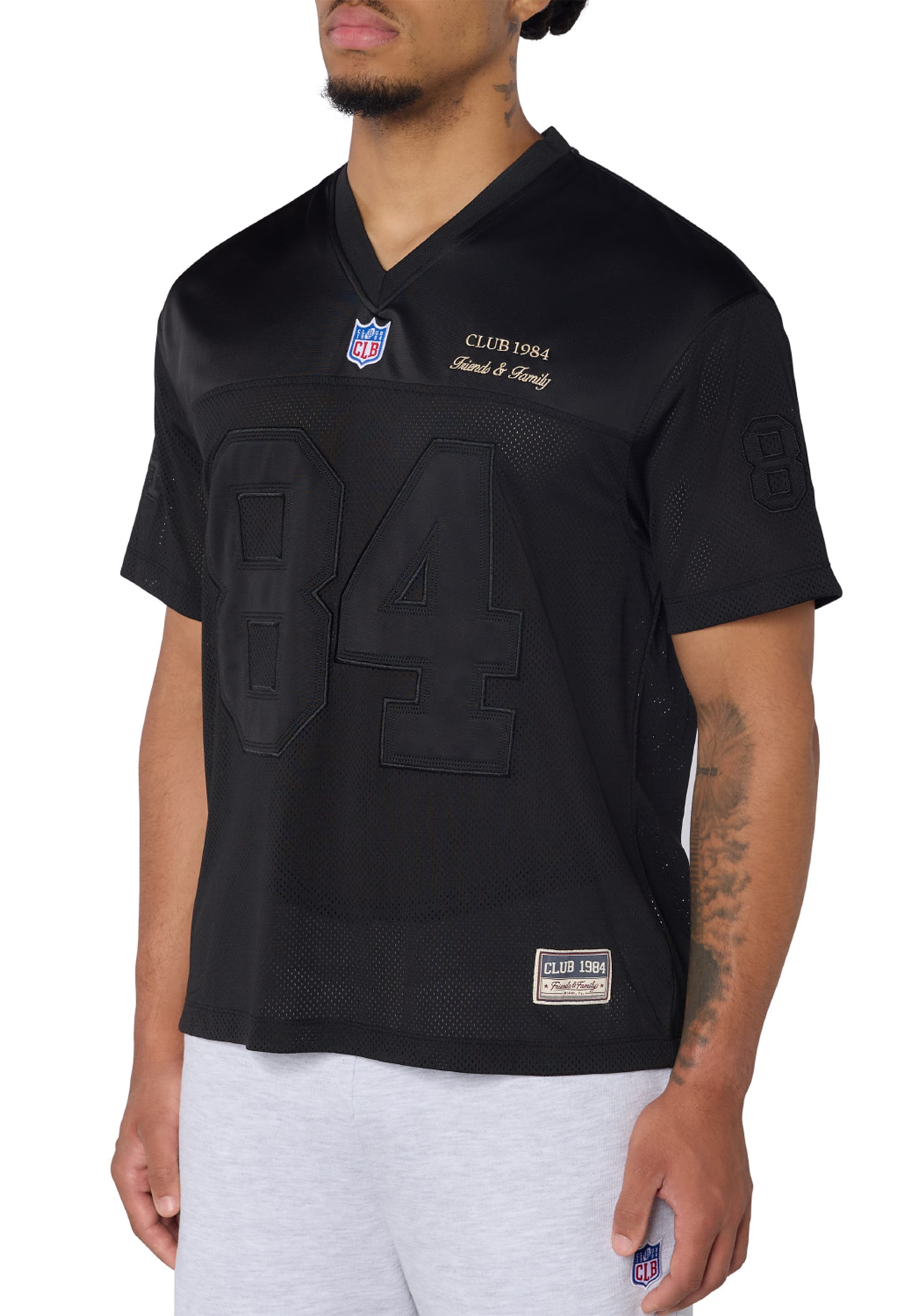 CLUB 1984. F&F Miami Jersey - Black T-Shirt