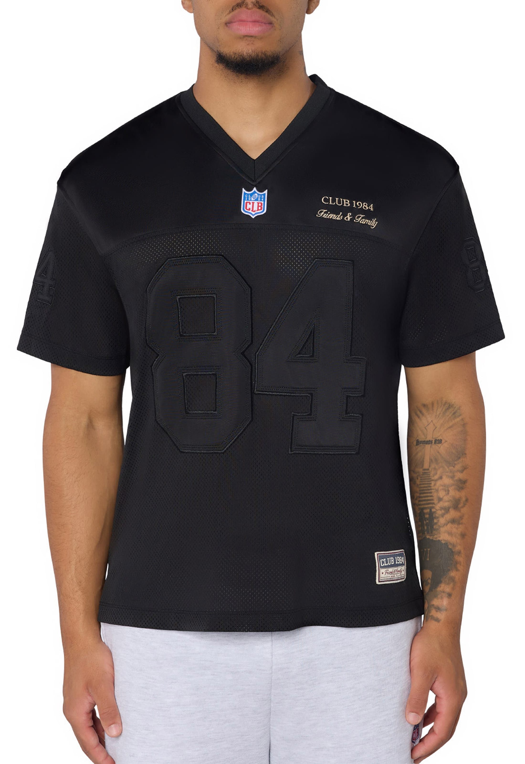 CLUB 1984. F&F Miami Jersey - Black T-Shirt