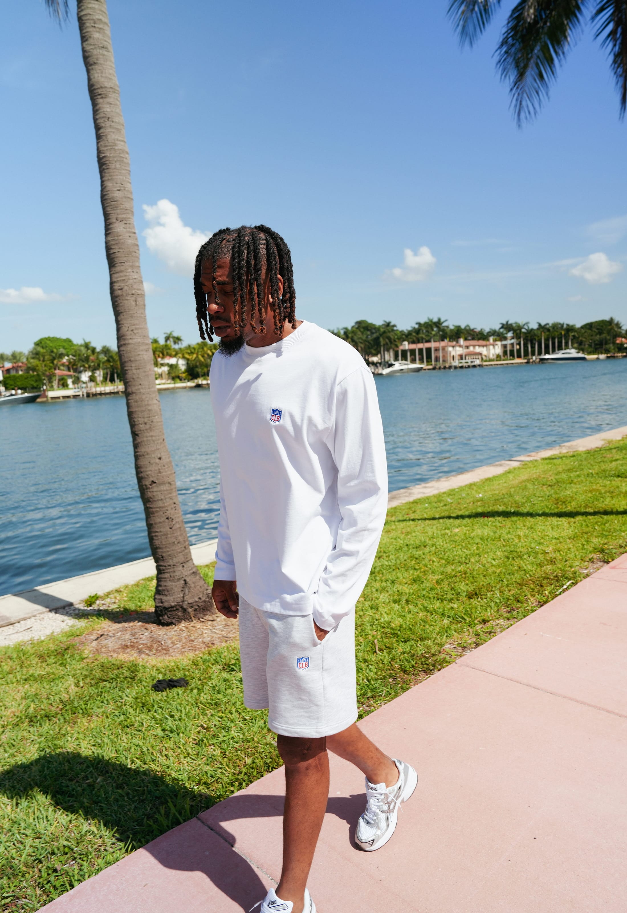 CLUB 1984. F&F Miami Shorts - Grey shorts