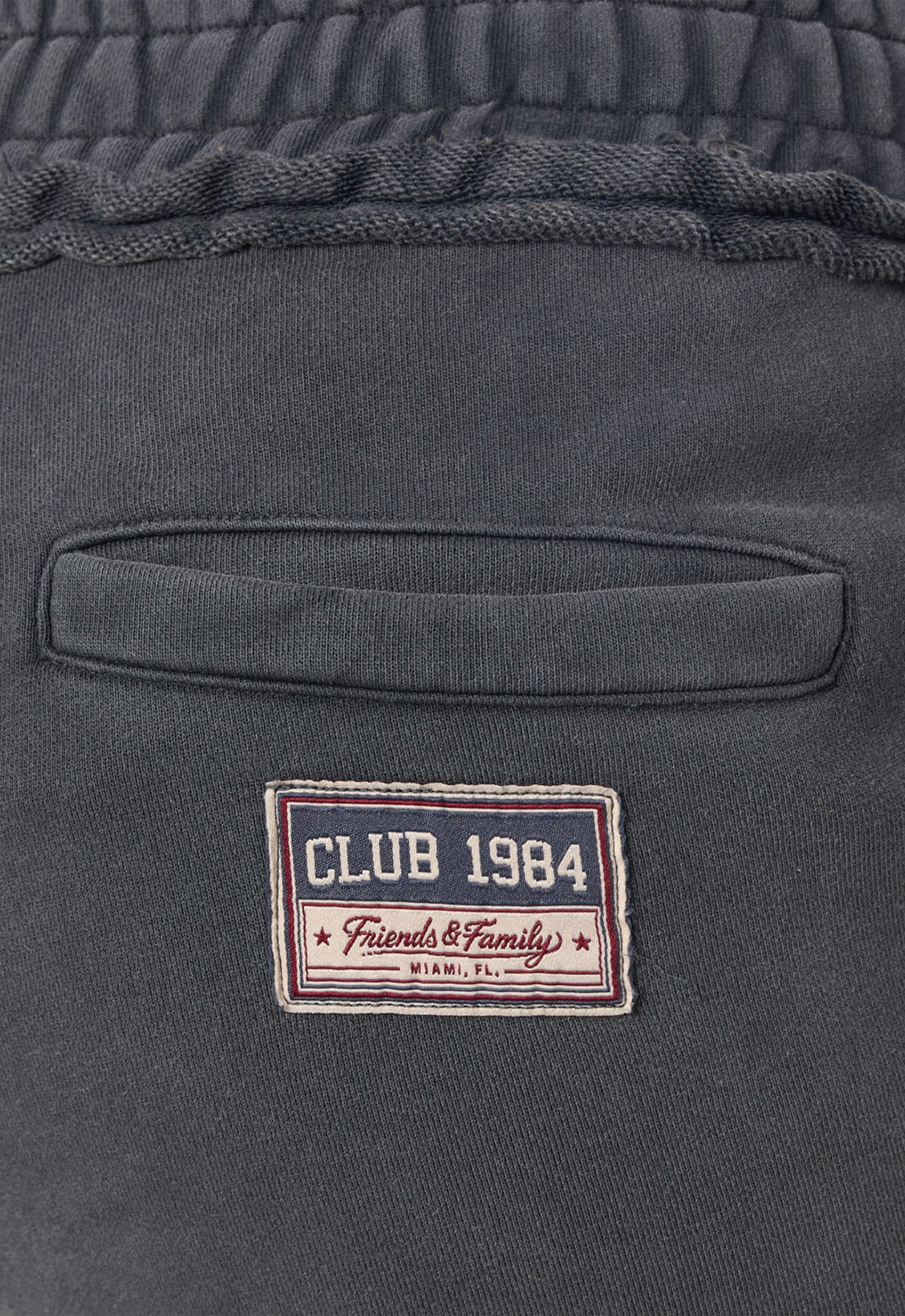 CLUB 1984. F&F Miami Sweatpants - Washed Grey Sweatpants