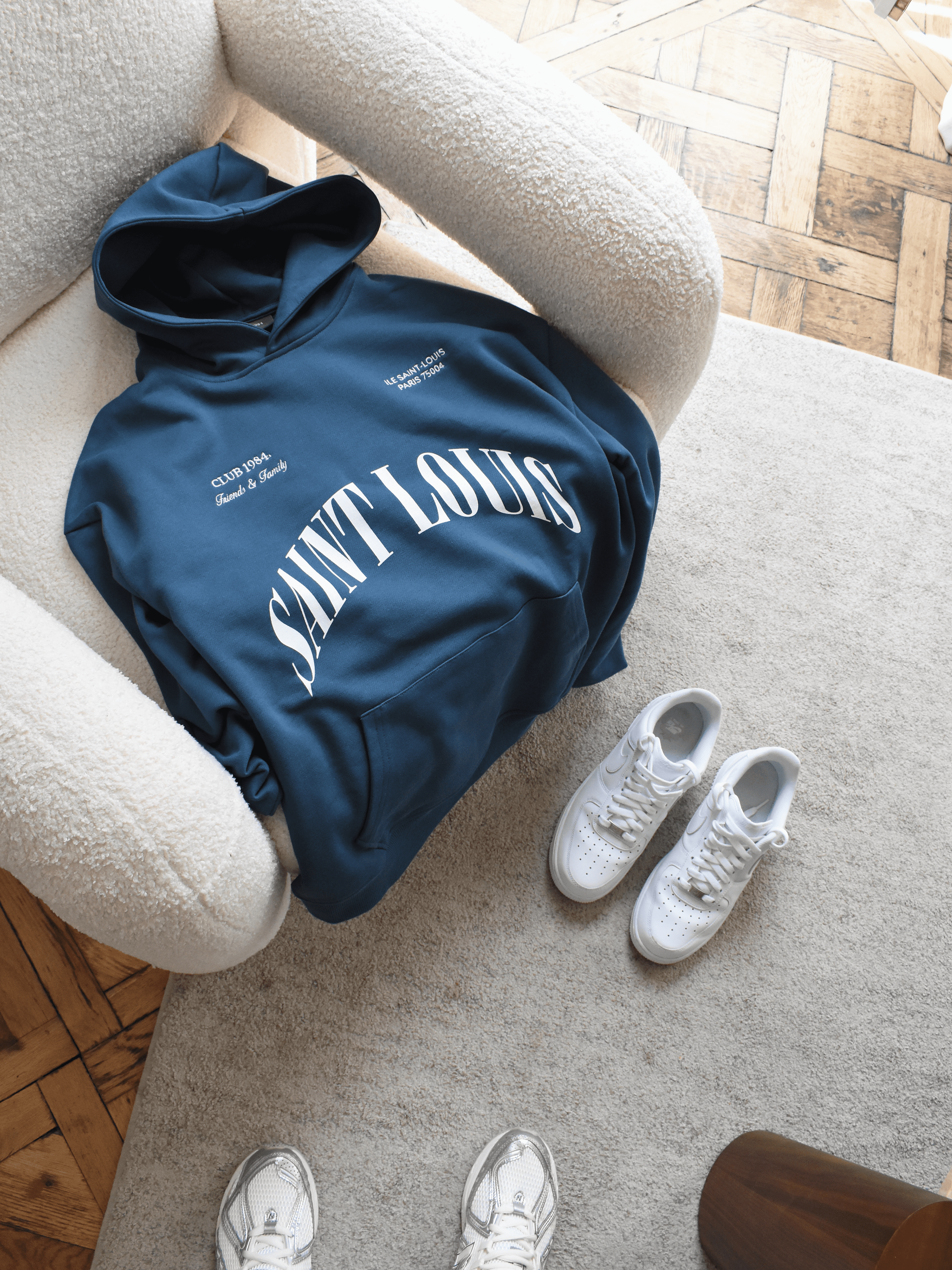 CLUB 1984. F&F Saint Louis Hoodie - Dark blue Hoodie