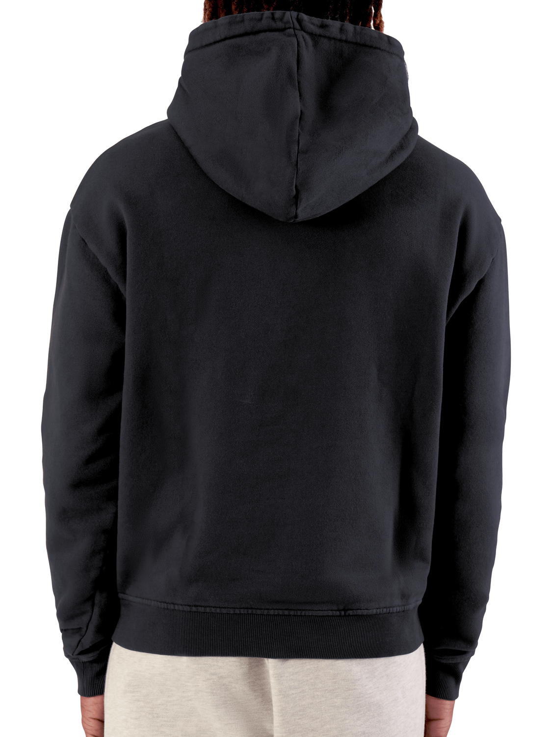 CLUB 1984. F&F Saint Louis Hoodie - Washed Black Hoodie