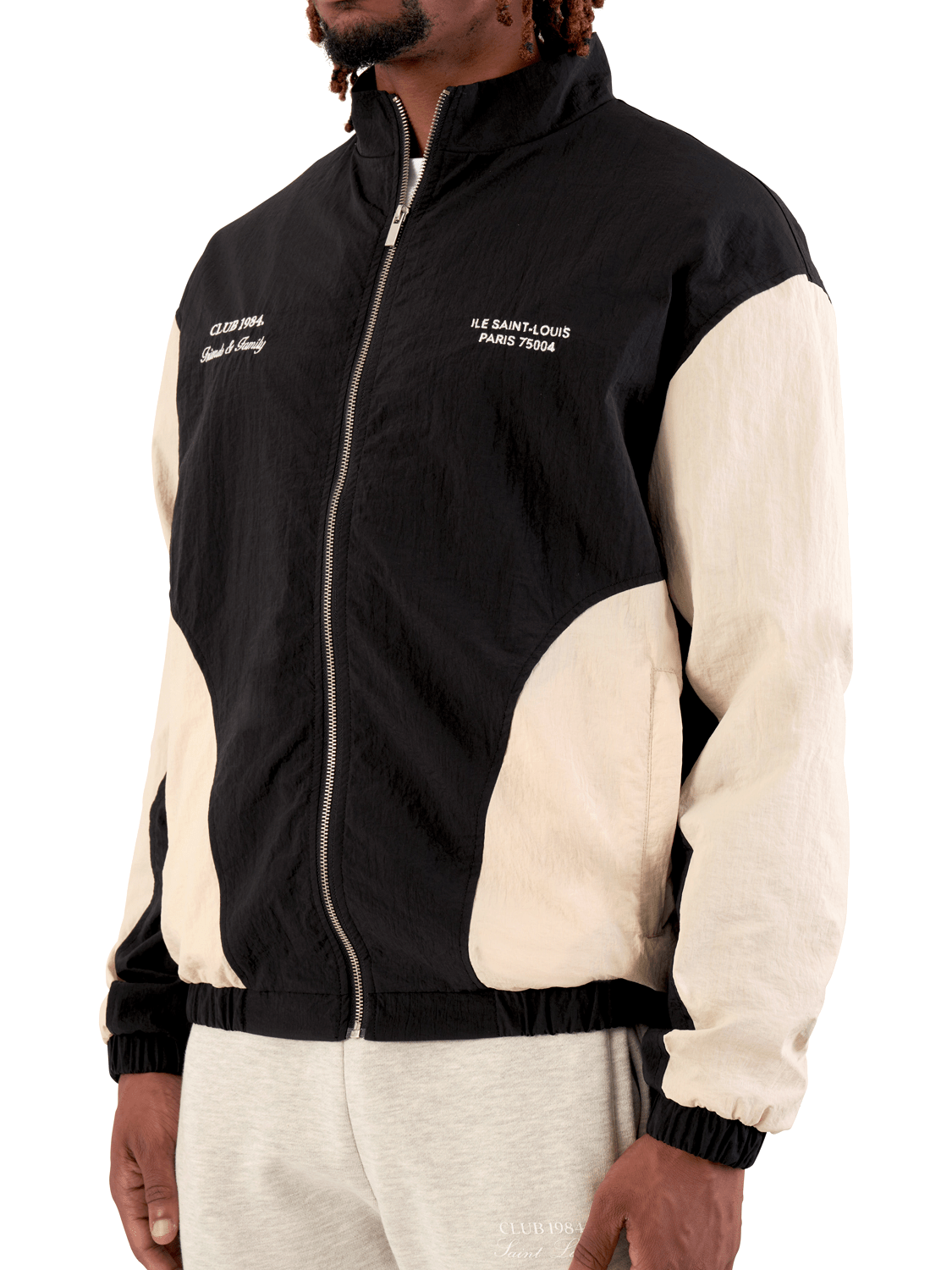 CLUB 1984. F&F Saint Louis Track Jacket - Black Jacket