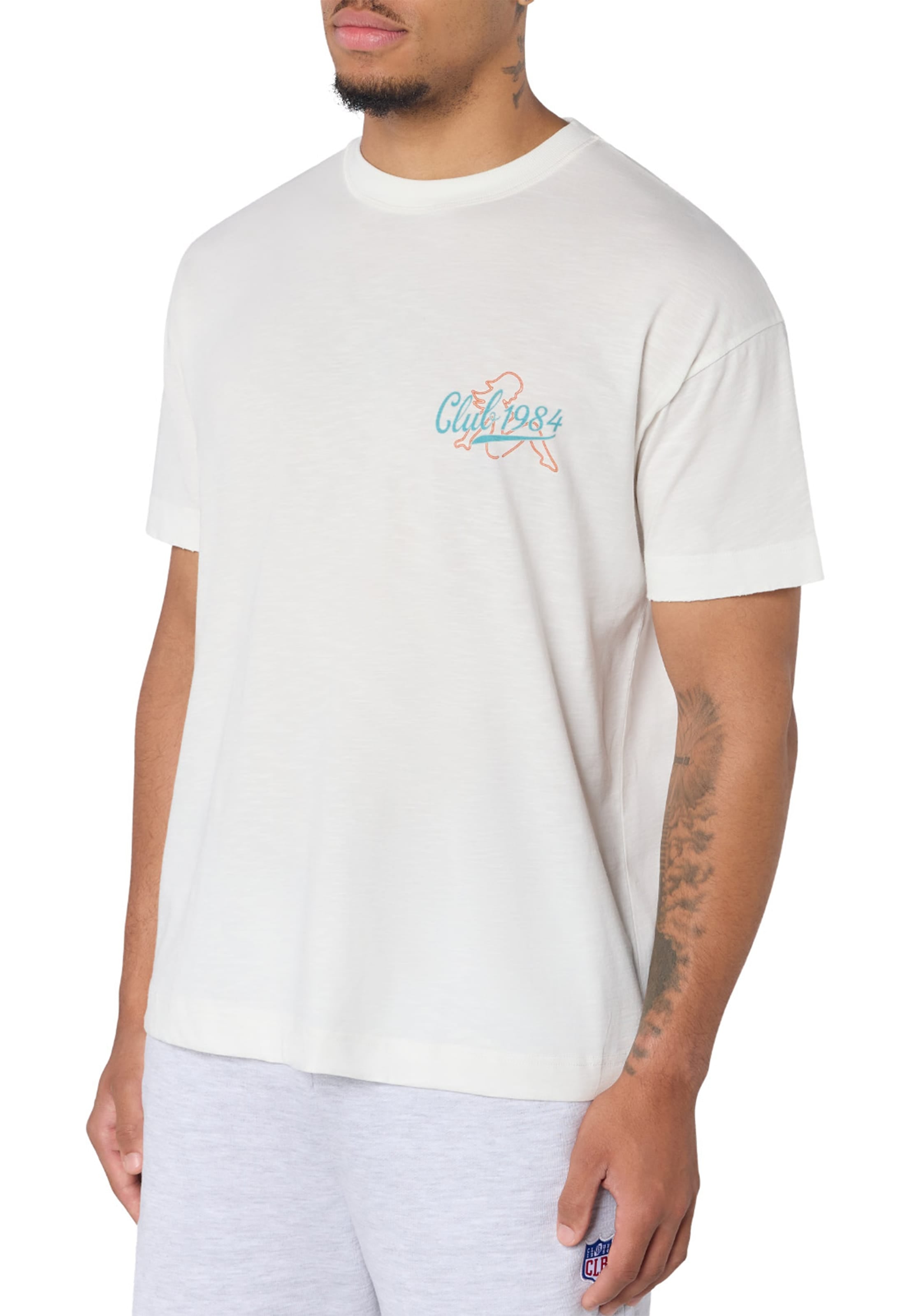 CLUB 1984. Good Life T-shirt - Off White T-Shirt