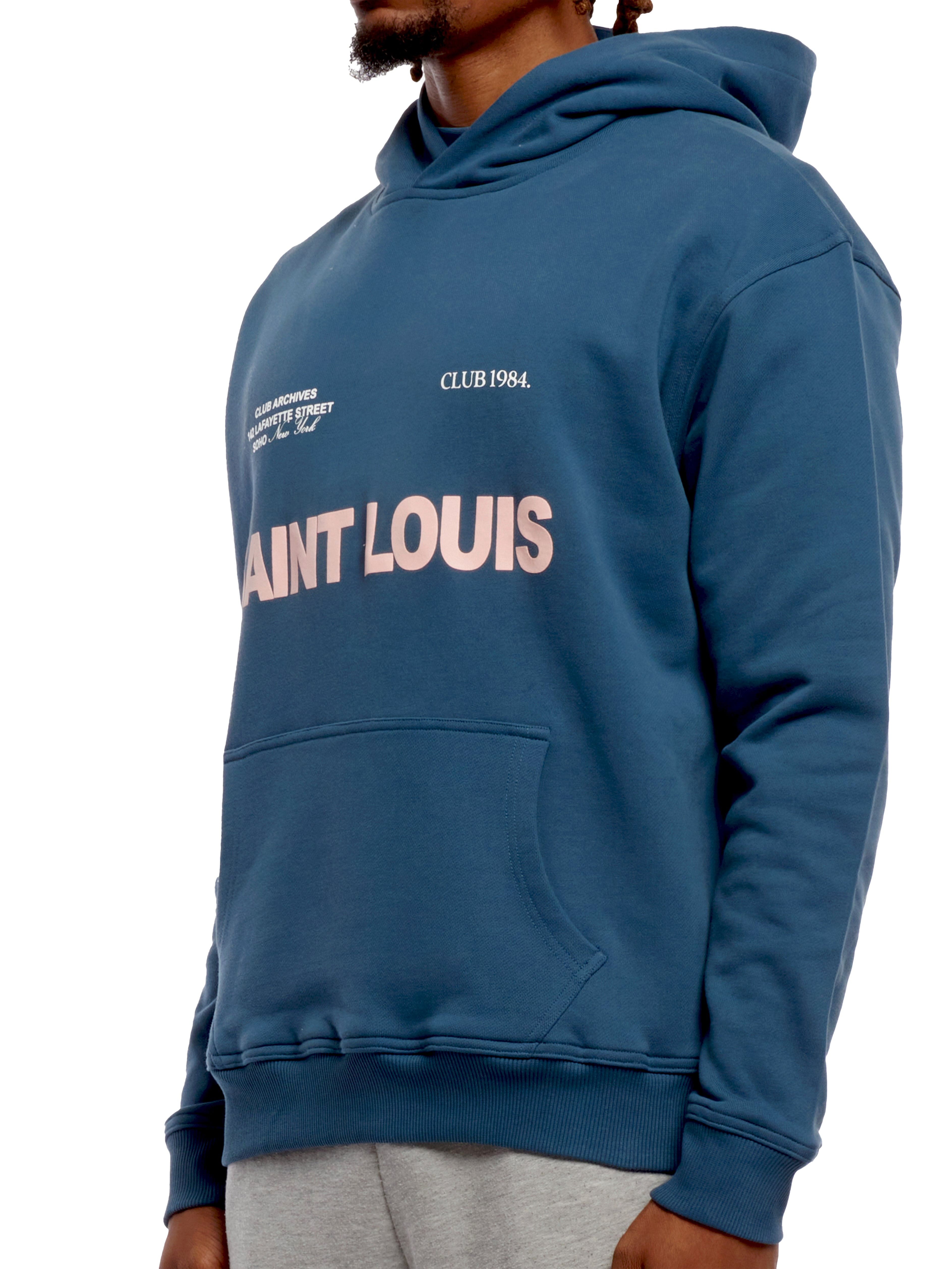 CLUB 1984. Heritage Hoodie - Dark Blue Hoodie