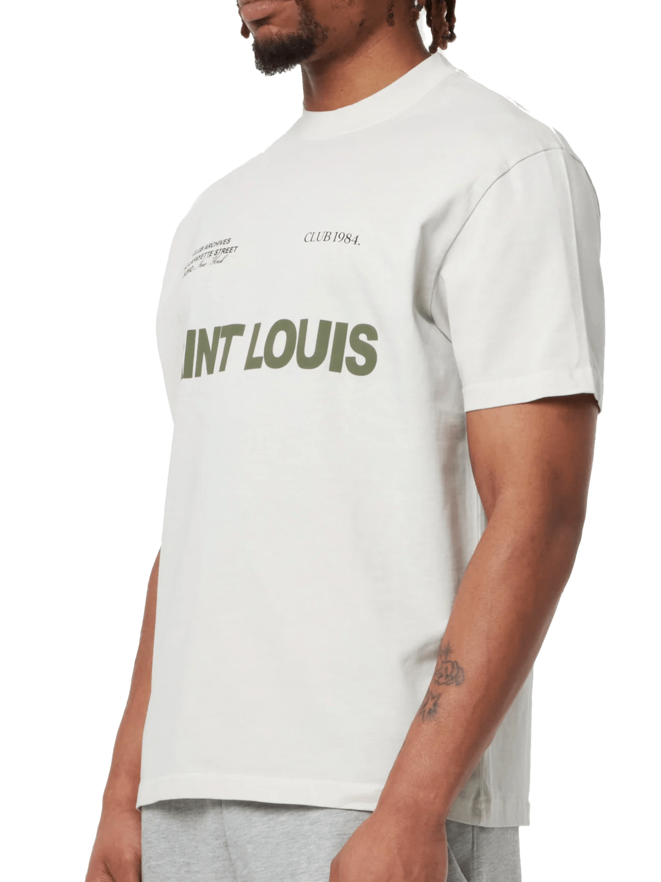 CLUB 1984. Heritage T-shirt - Stone T-Shirt