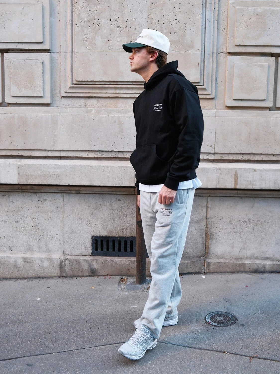 CLUB 1984. Hidden Hills Hoodie - Black Hoodie