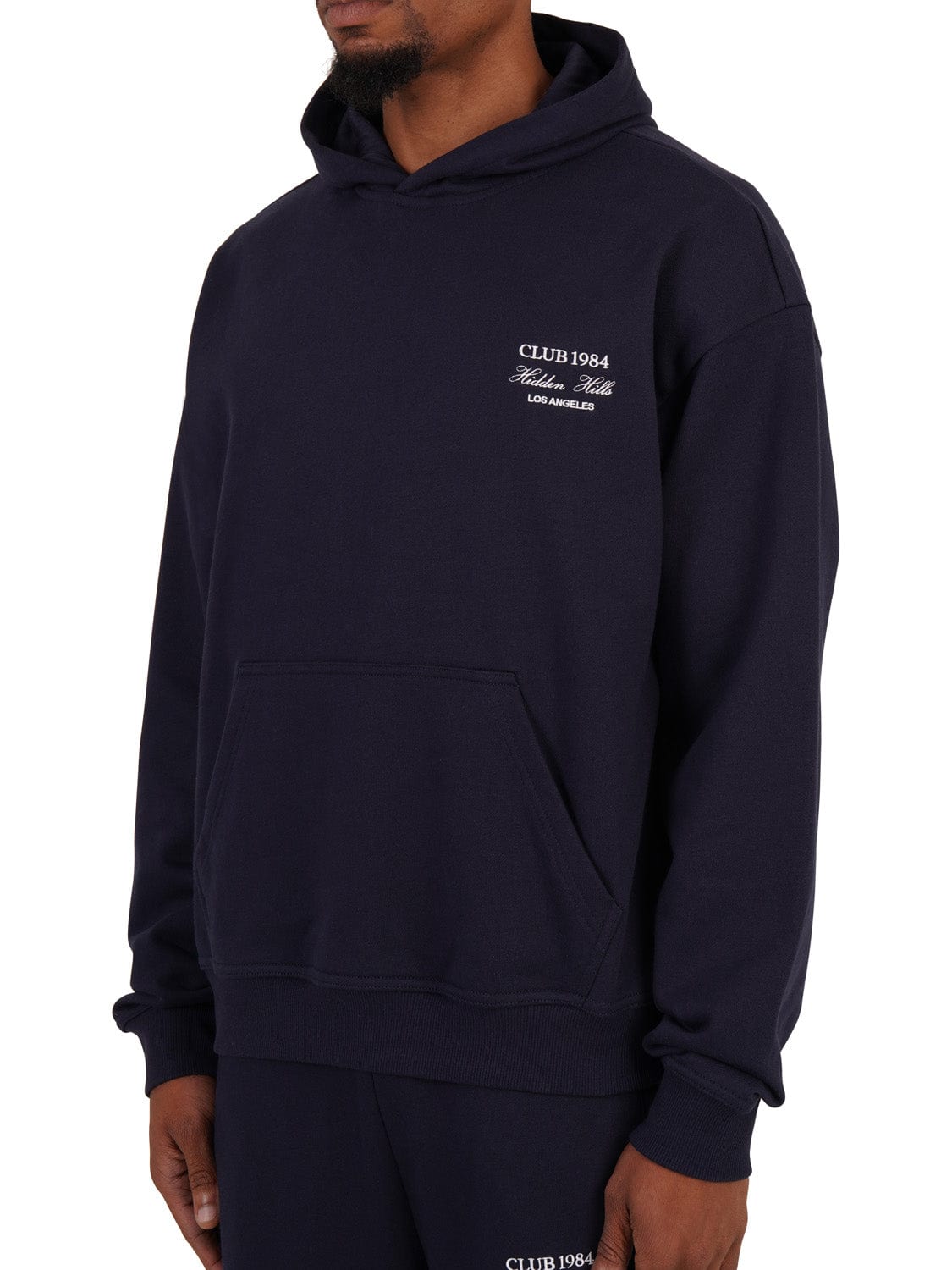CLUB 1984. Hidden Hills Hoodie - Navy Hoodie