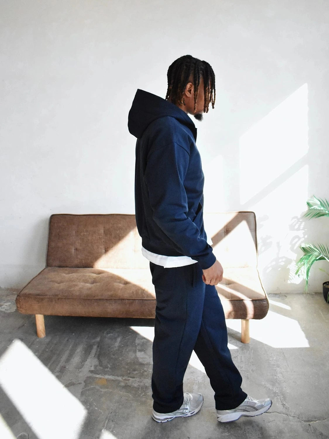 CLUB 1984. Hidden Hills Hoodie - Navy Hoodie