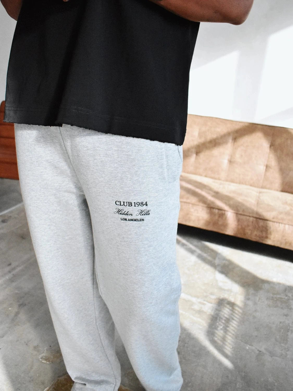 CLUB 1984. Hidden Hills Sweatpants - Grey Sweatpants