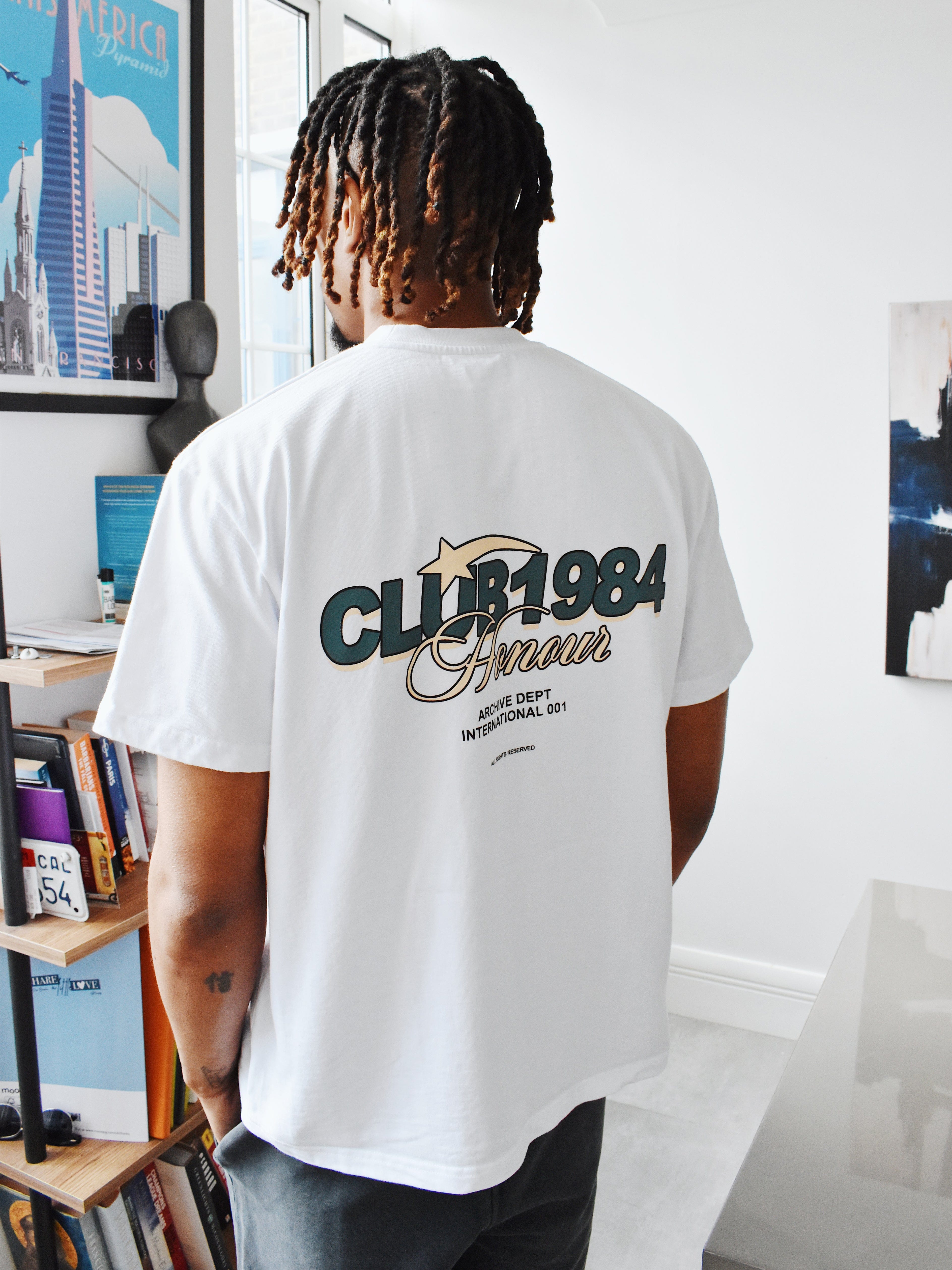 CLUB 1984. Honour T-shirt - White T-Shirt