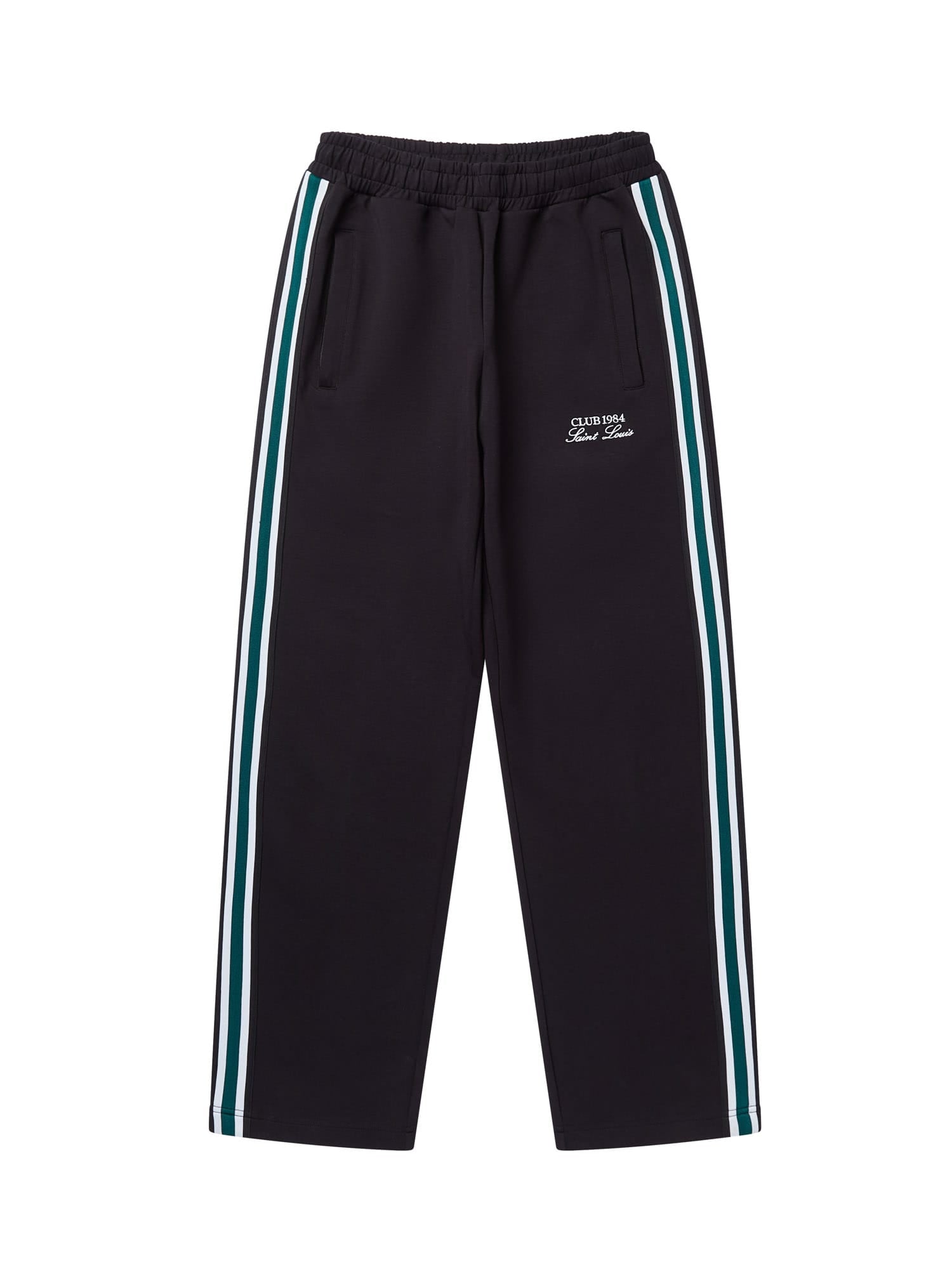CLUB 1984. Houston Track Pants - Black Sweatpants