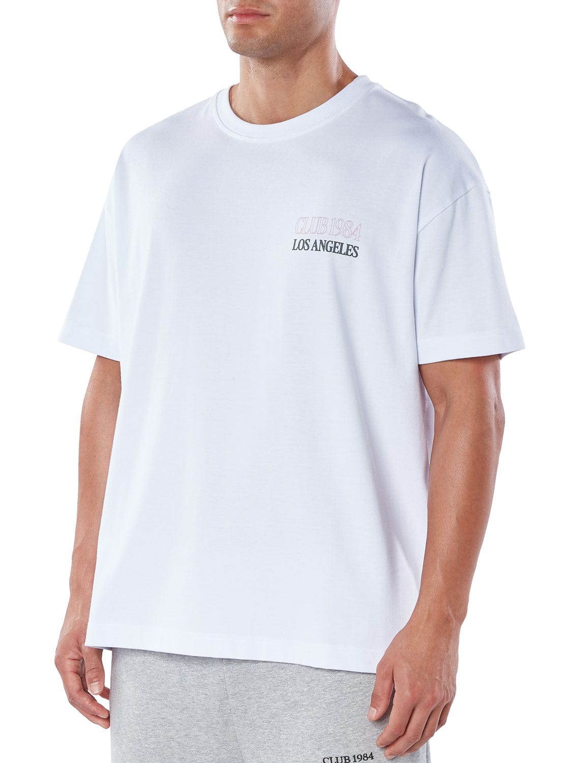 CLUB 1984. In the Hills T-shirt - White T-Shirt