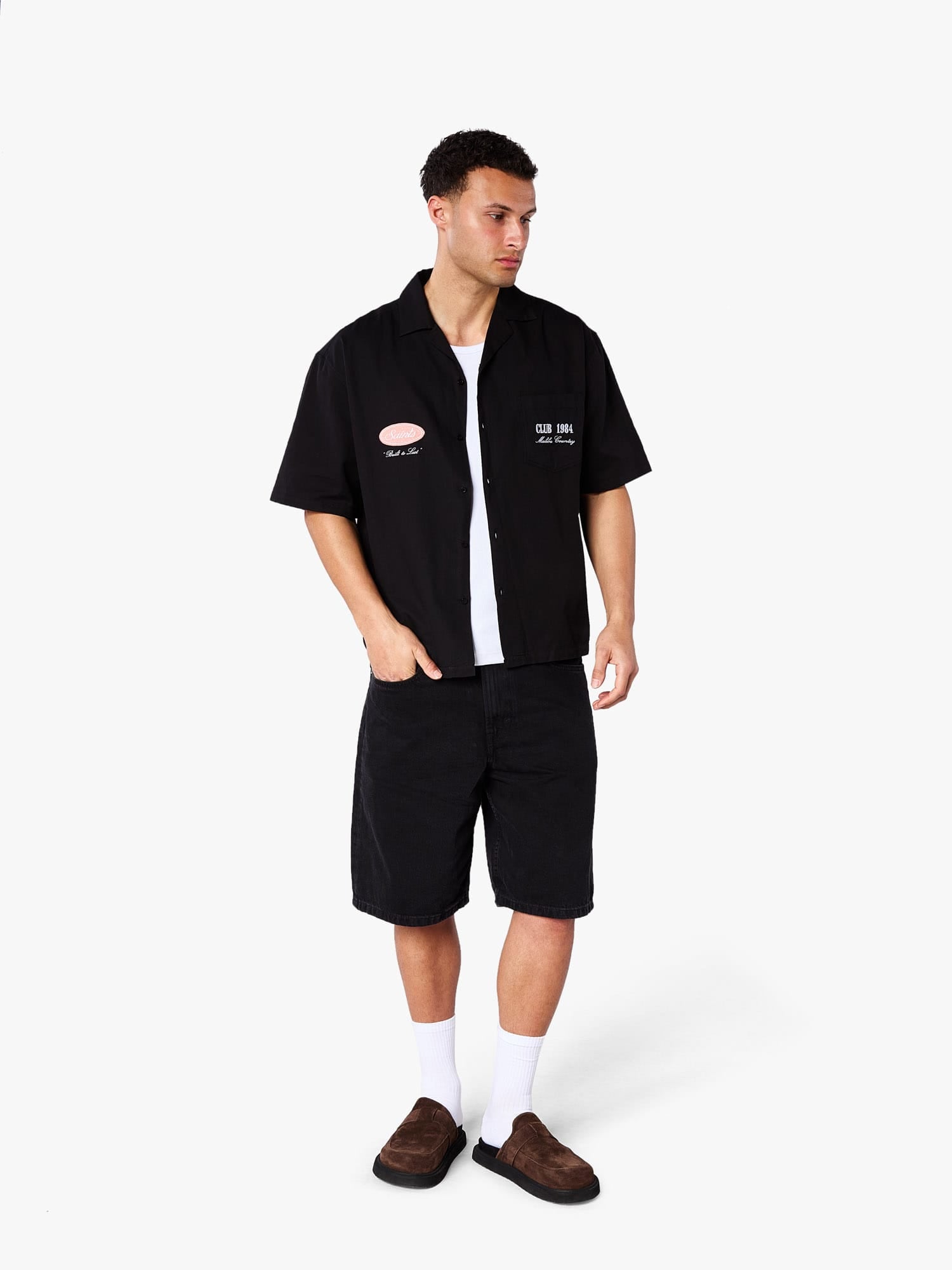 CLUB 1984. LA Mechanic Shirt - Black Shirt