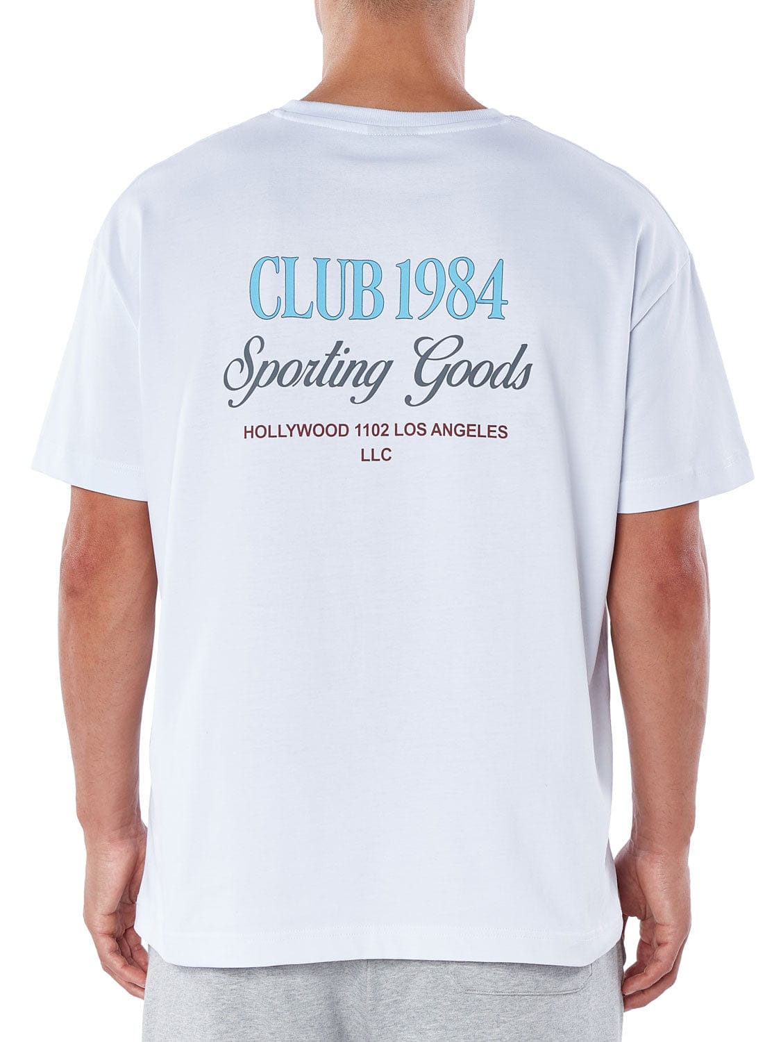 CLUB 1984. LA Sports Goods T-shirt - White T-Shirt