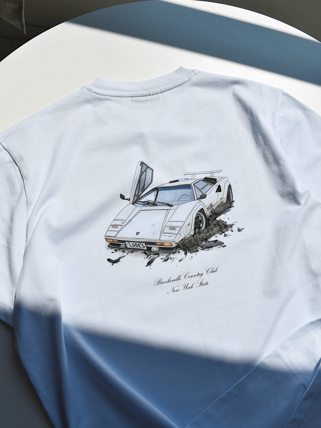 CLUB 1984. Ludes T-shirt - White T-Shirt