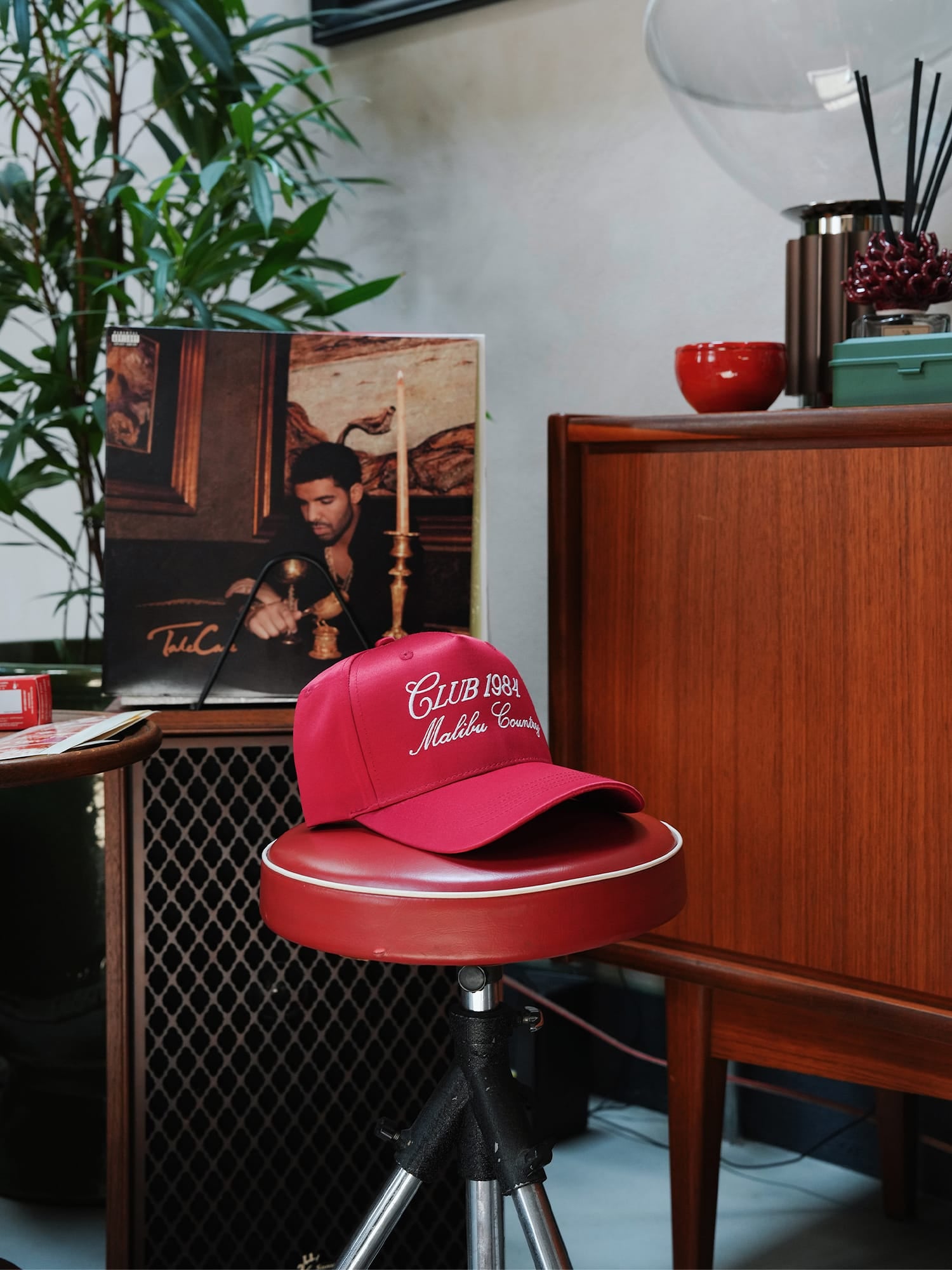 CLUB 1984. Malibu Cap - Red Accessories 1984-2026-259-10