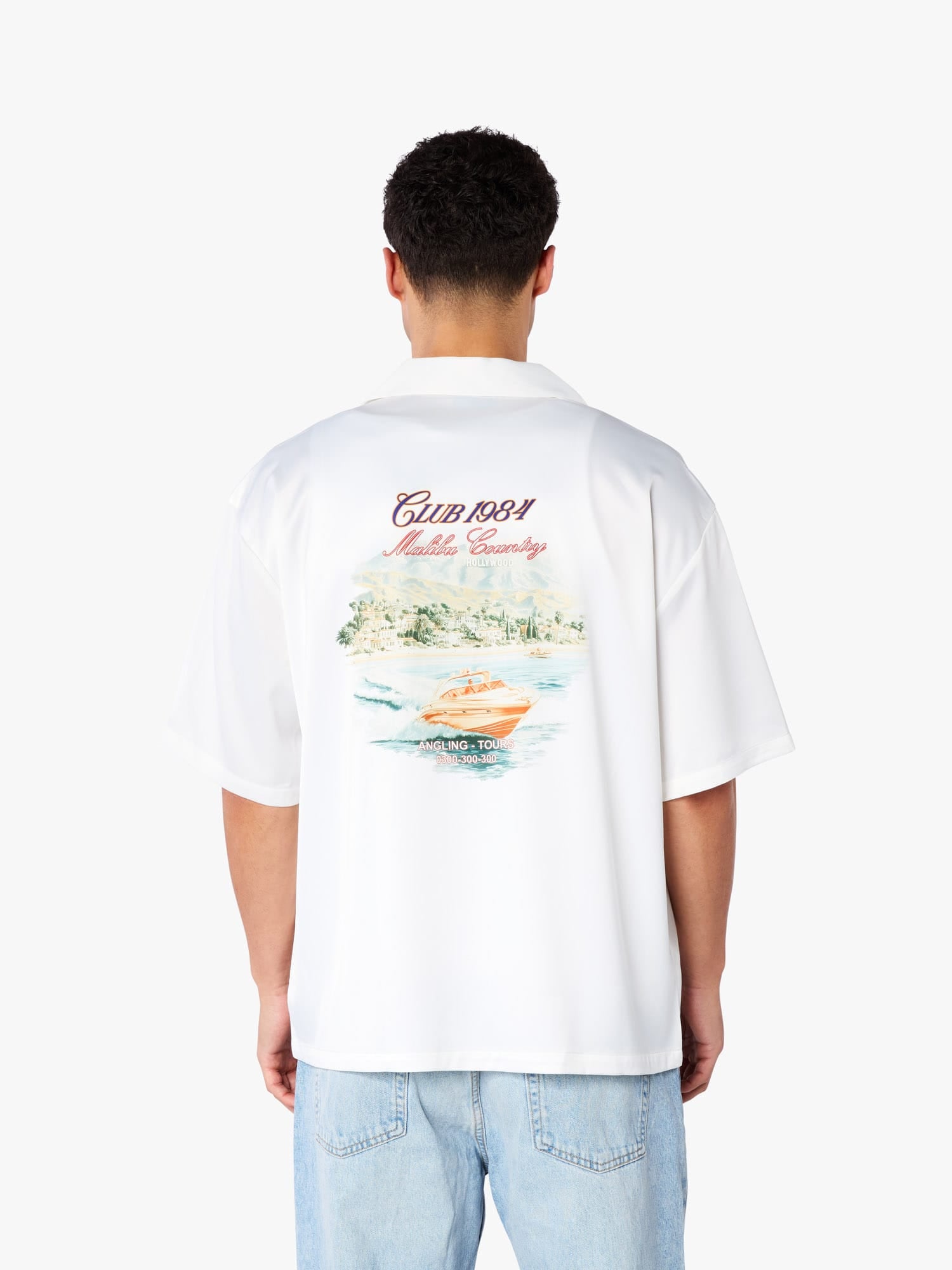 CLUB 1984. Malibu Country Shirt - White Shirt