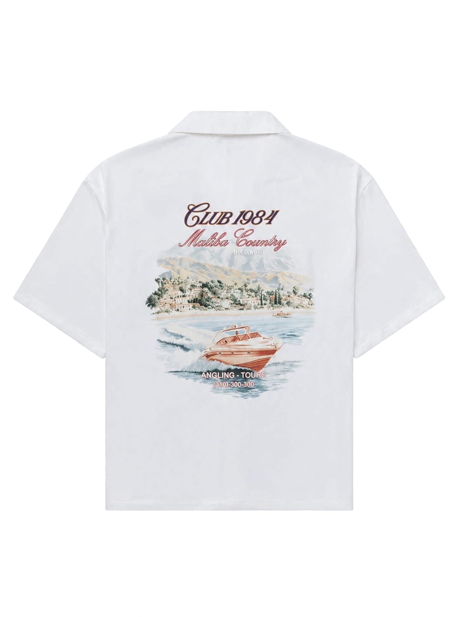 CLUB 1984. Malibu Country Shirt - White Shirt