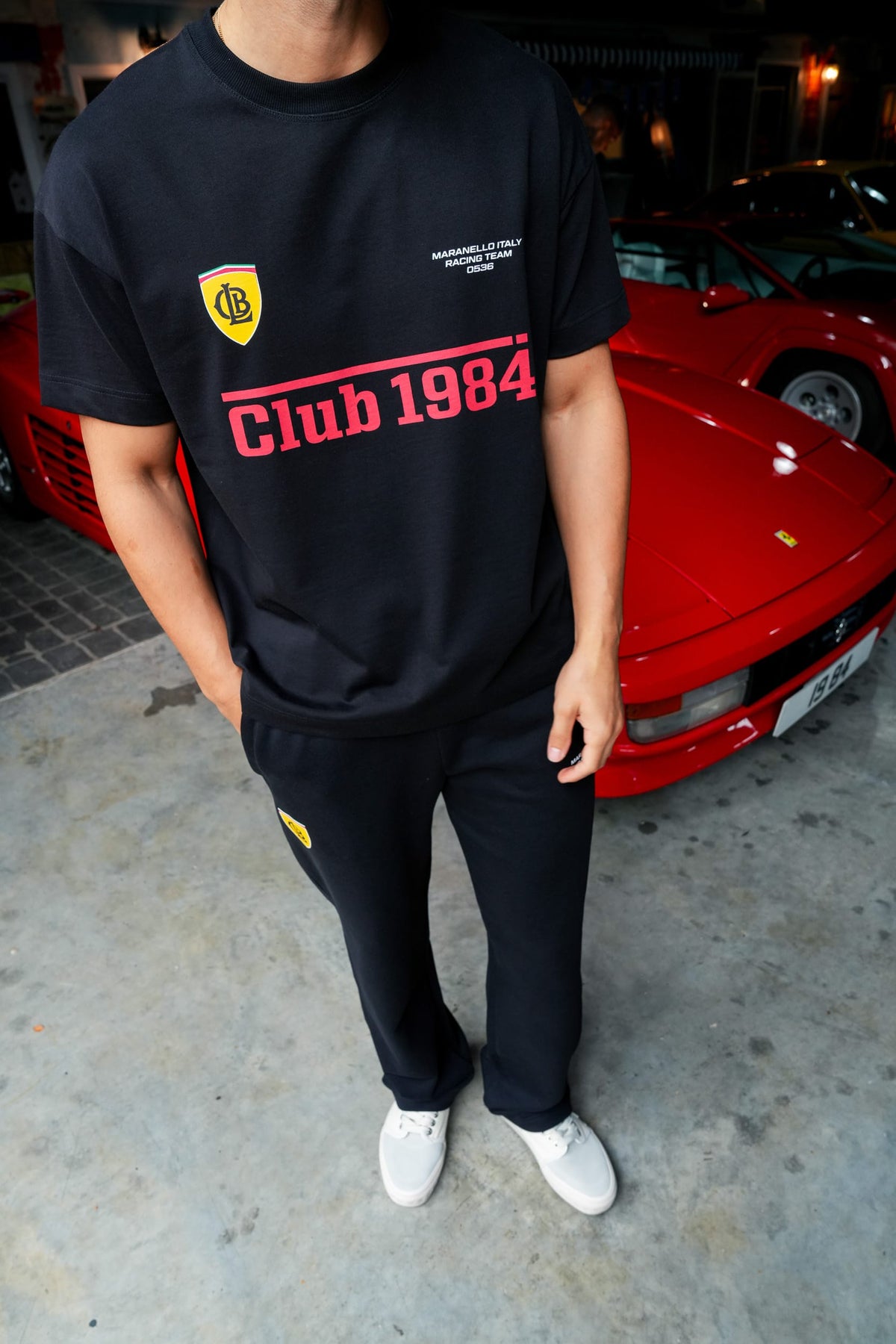 CLUB 1984. Maranello T-shirt - Black T-Shirt