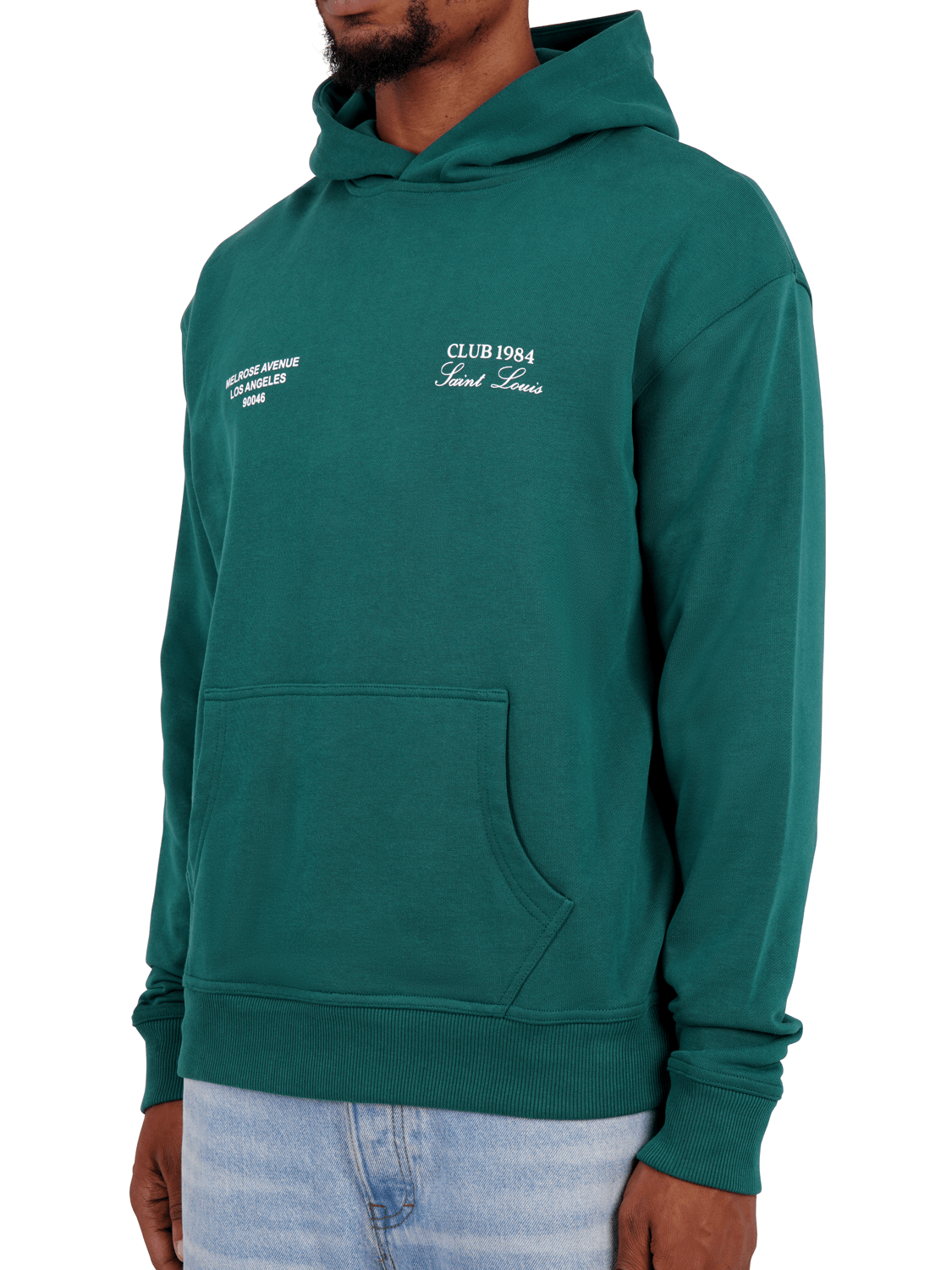 CLUB 1984. Melrose 1984 Hoodie - Forrest Green Hoodie