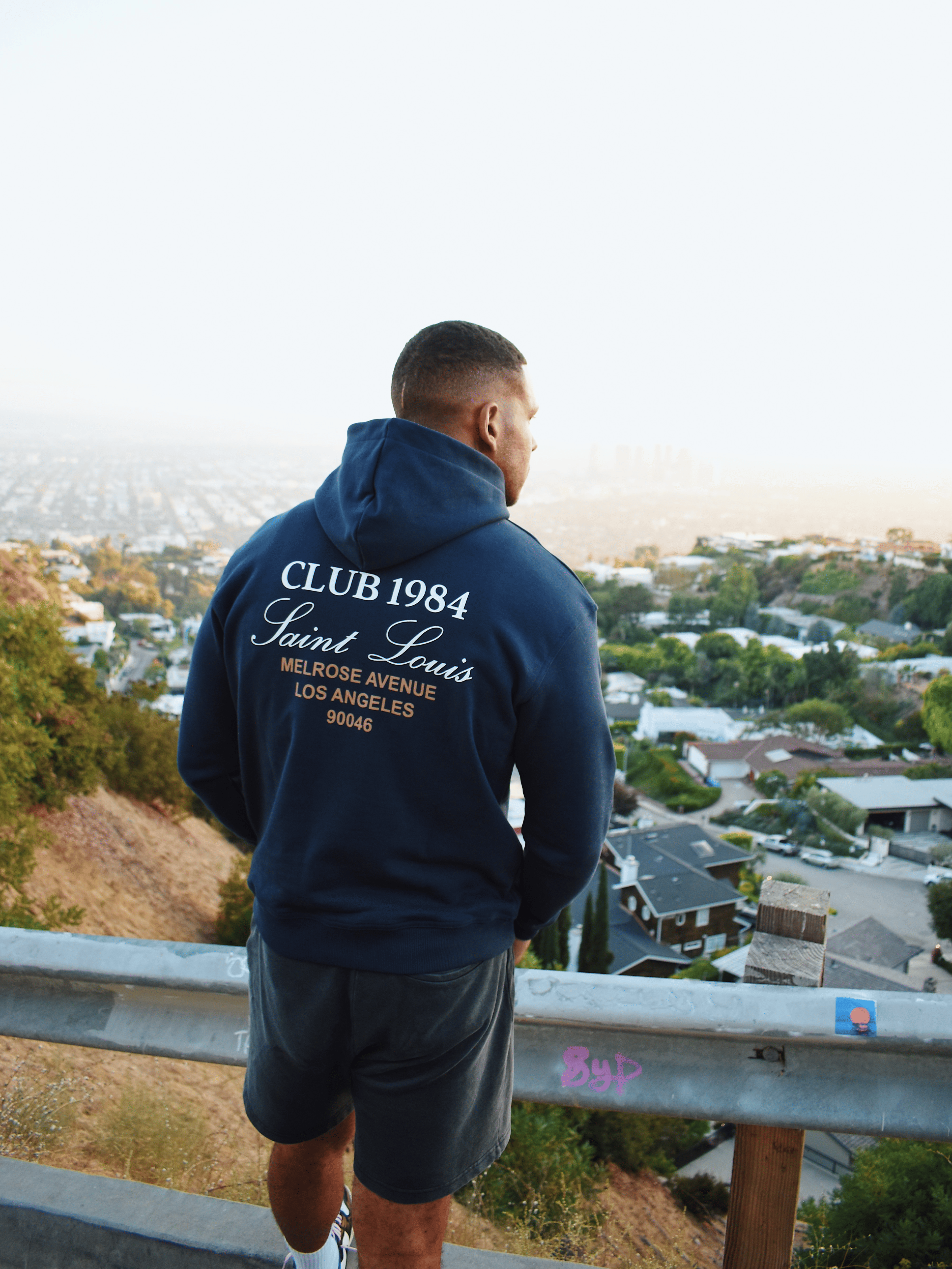 CLUB 1984. Melrose 1984 Hoodie - Navy Hoodie