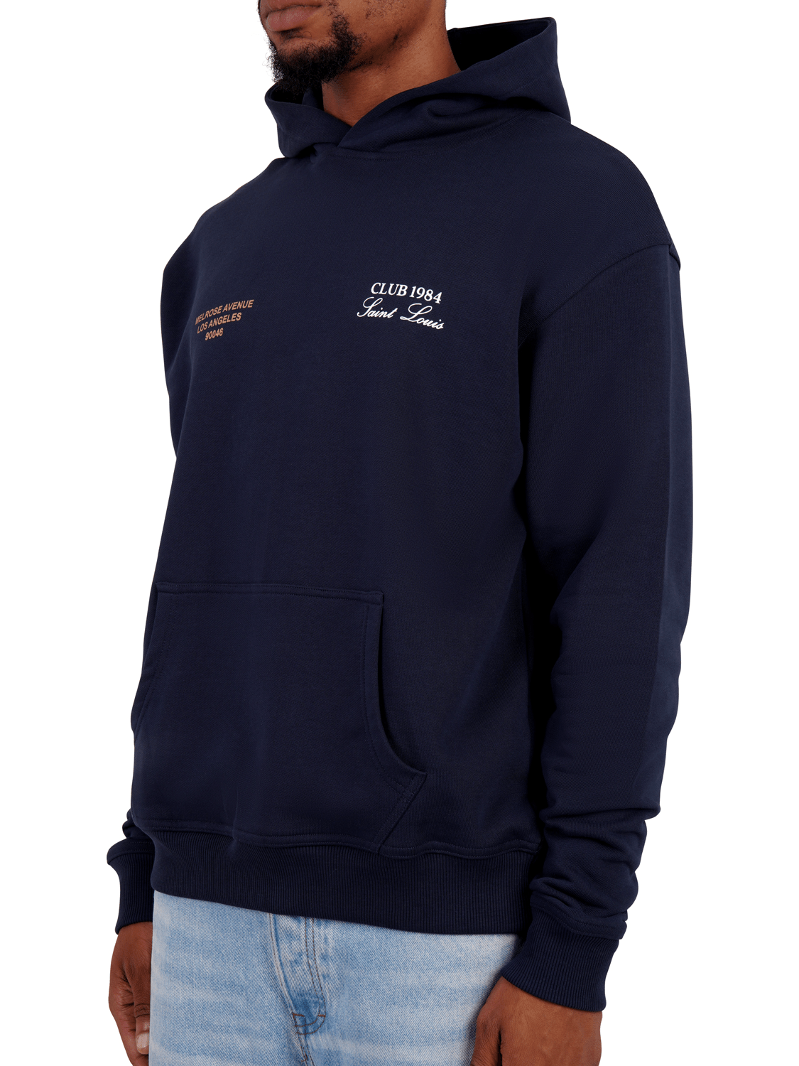 CLUB 1984. Melrose 1984 Hoodie - Navy Hoodie