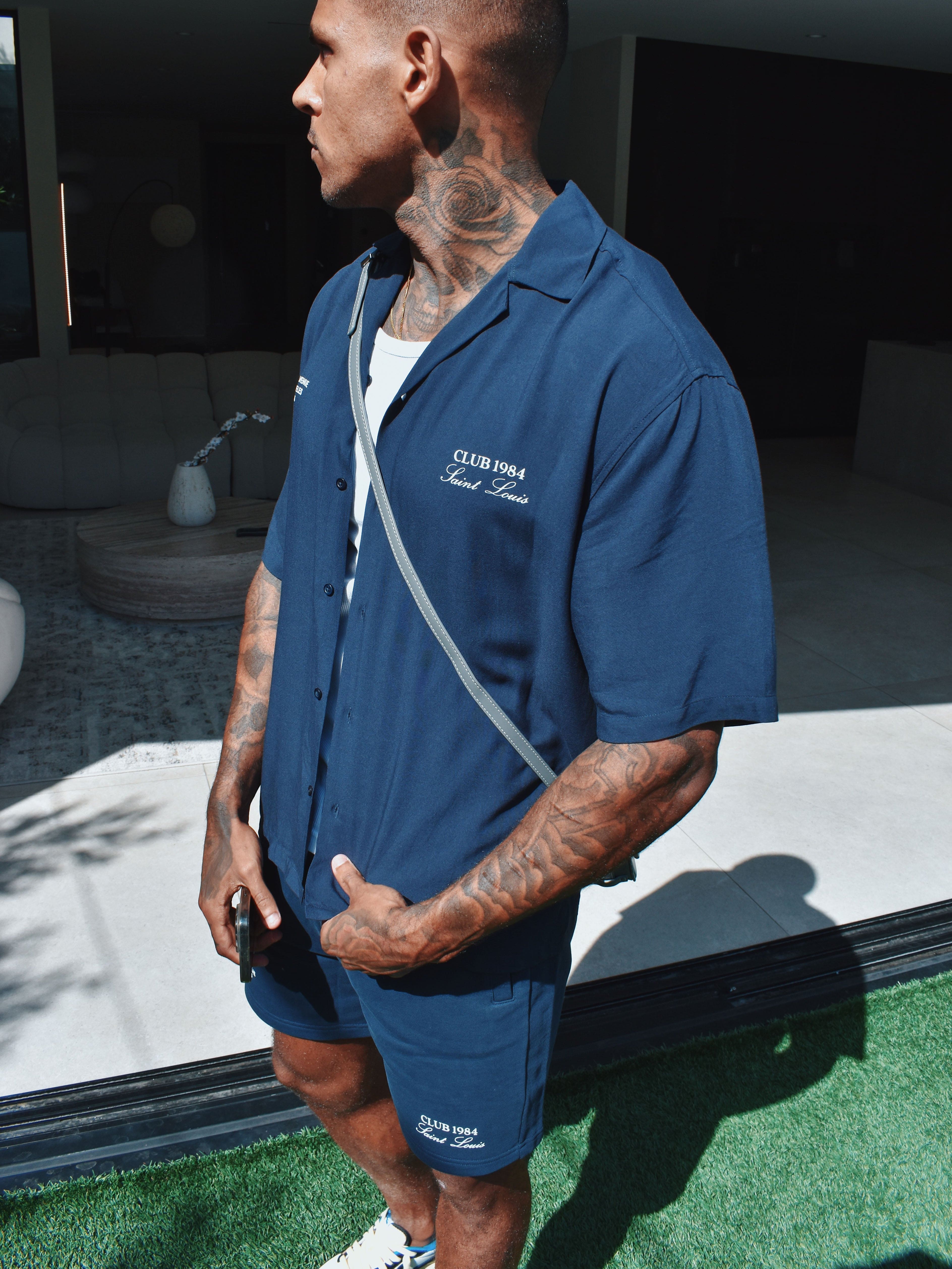 CLUB 1984. Melrose 1984 Shirt - Navy Shirt