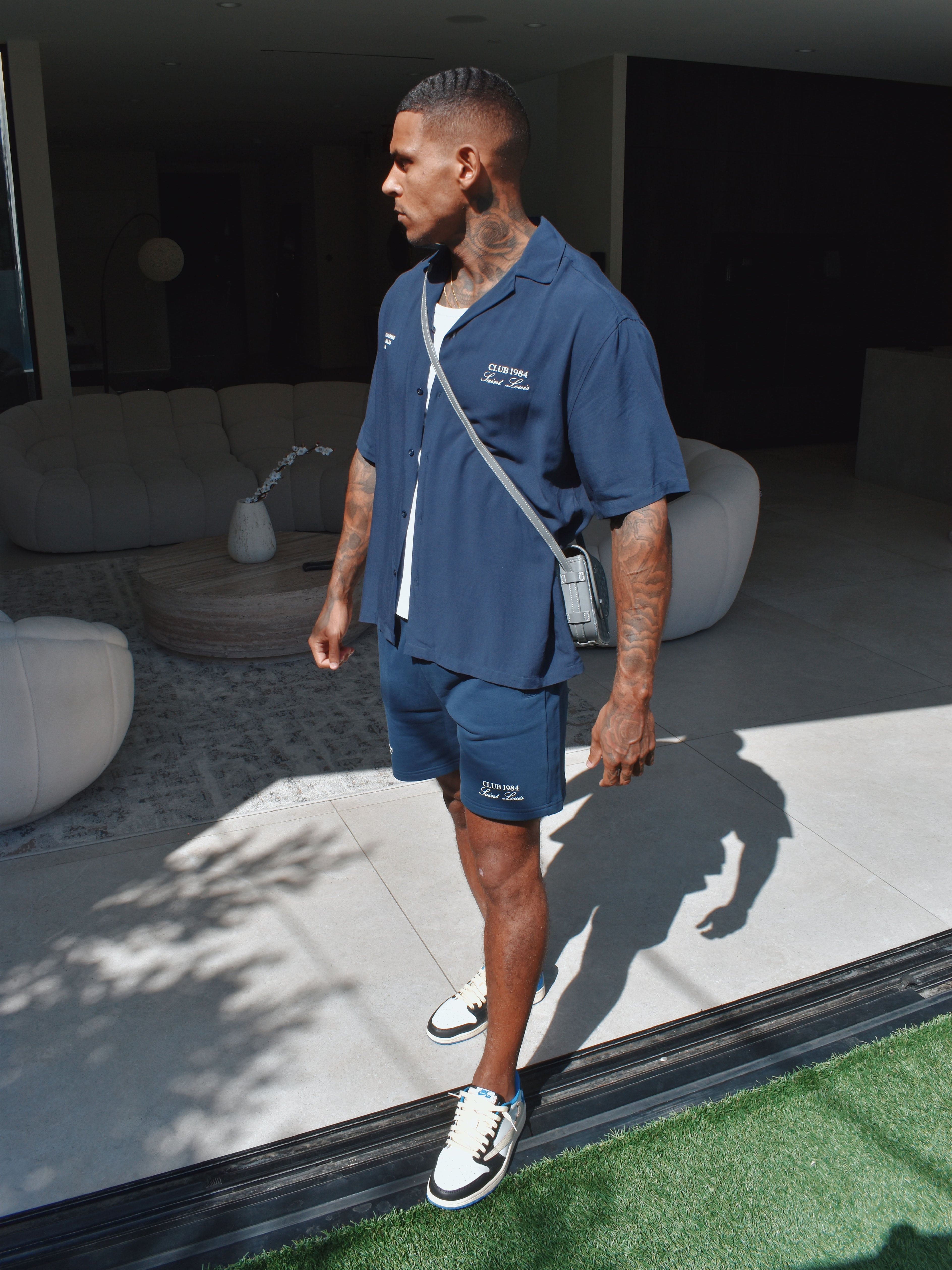 CLUB 1984. Melrose 1984 Shirt - Navy Shirt