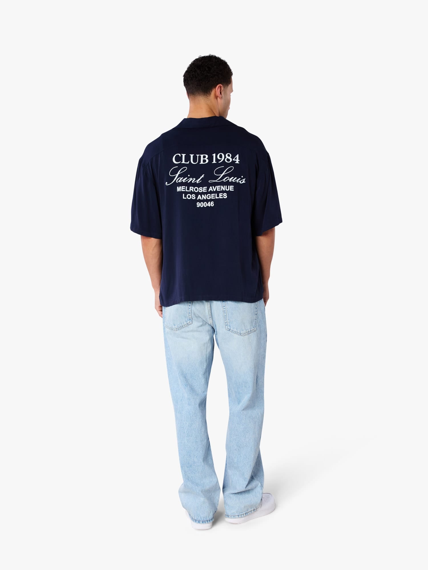 CLUB 1984. Melrose 1984 Shirt - Navy Shirt