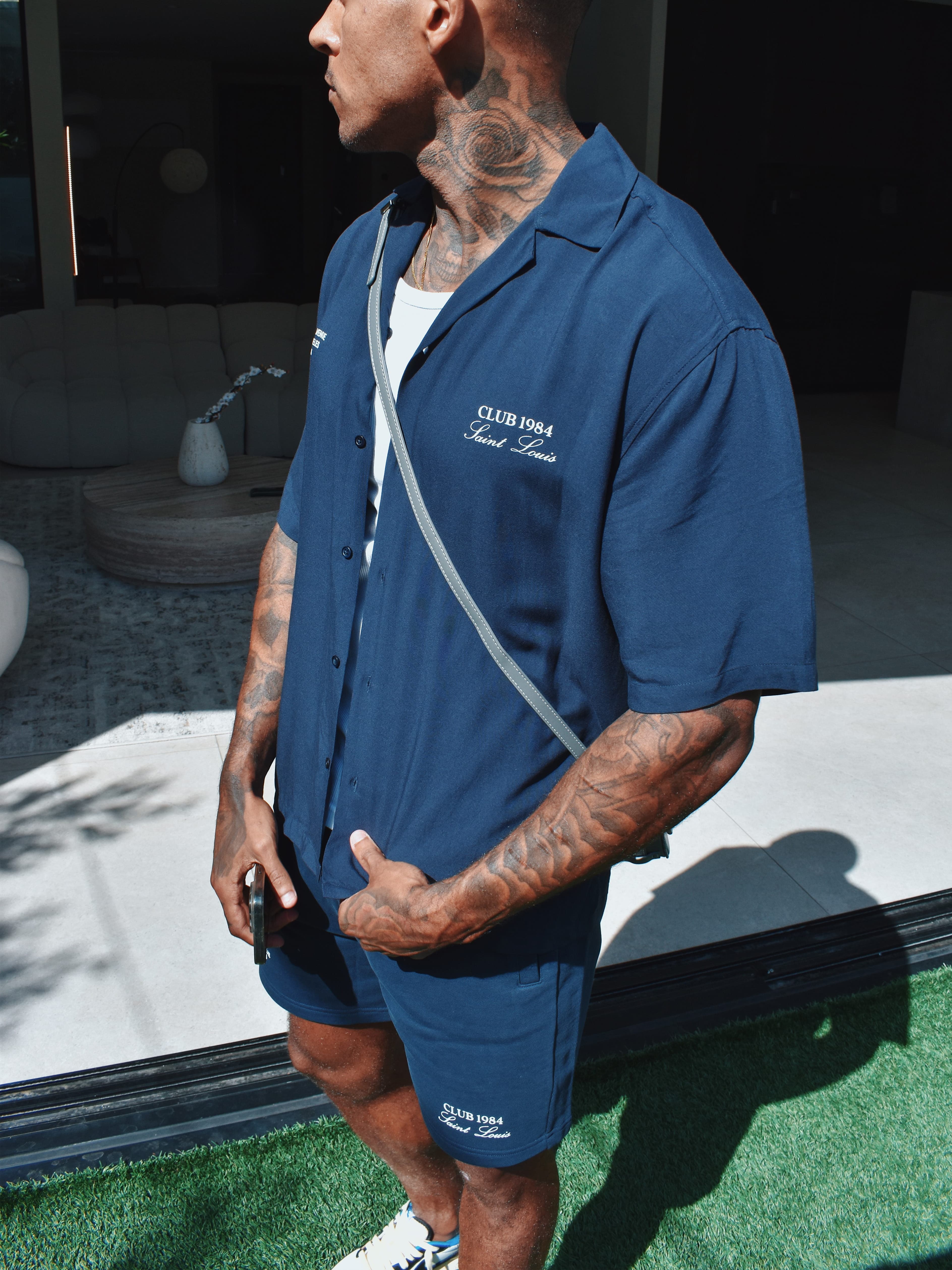 CLUB 1984. Melrose 1984 Shirt - Navy Shirt