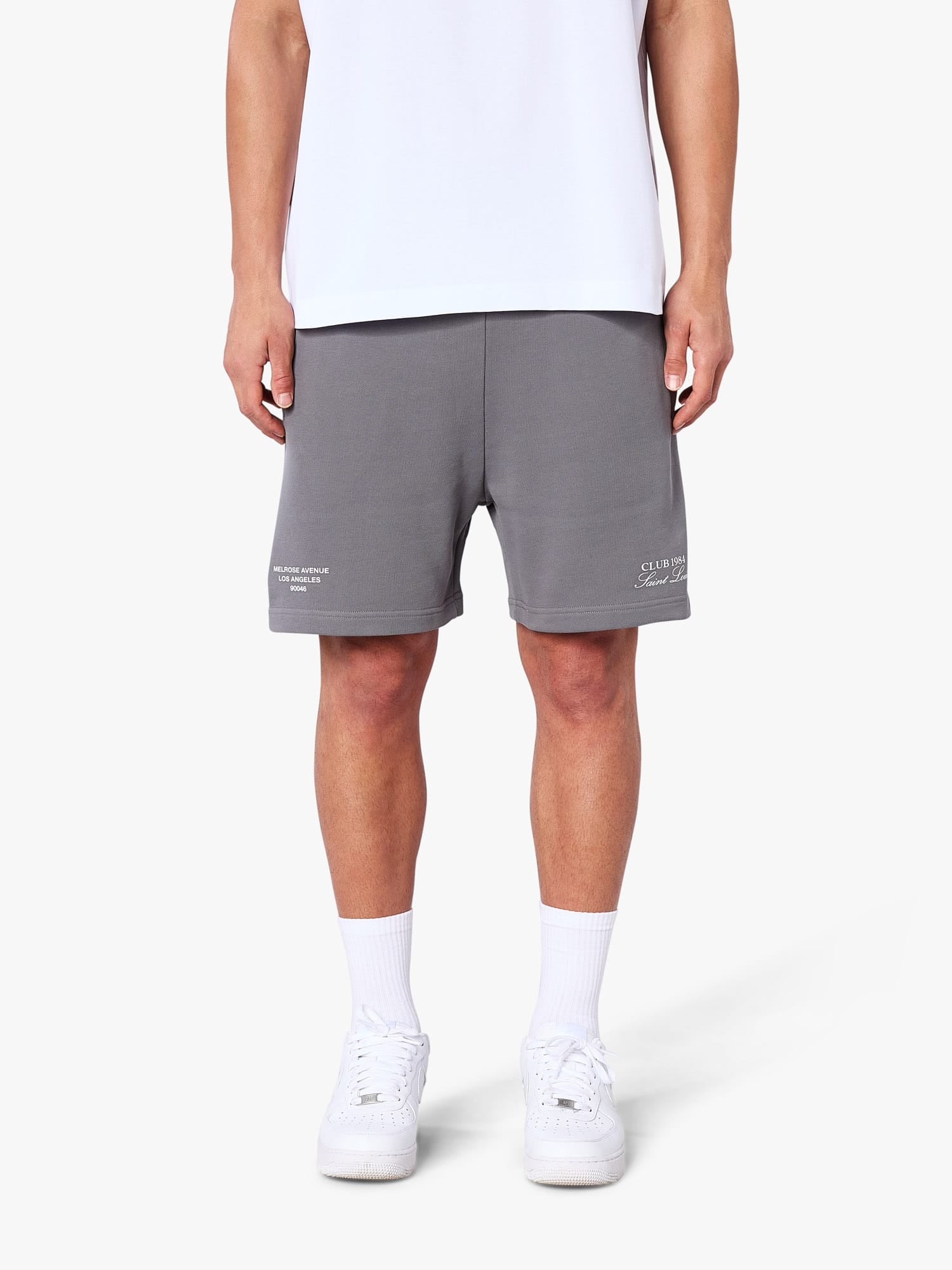CLUB 1984. Melrose 1984 Shorts - Grey shorts