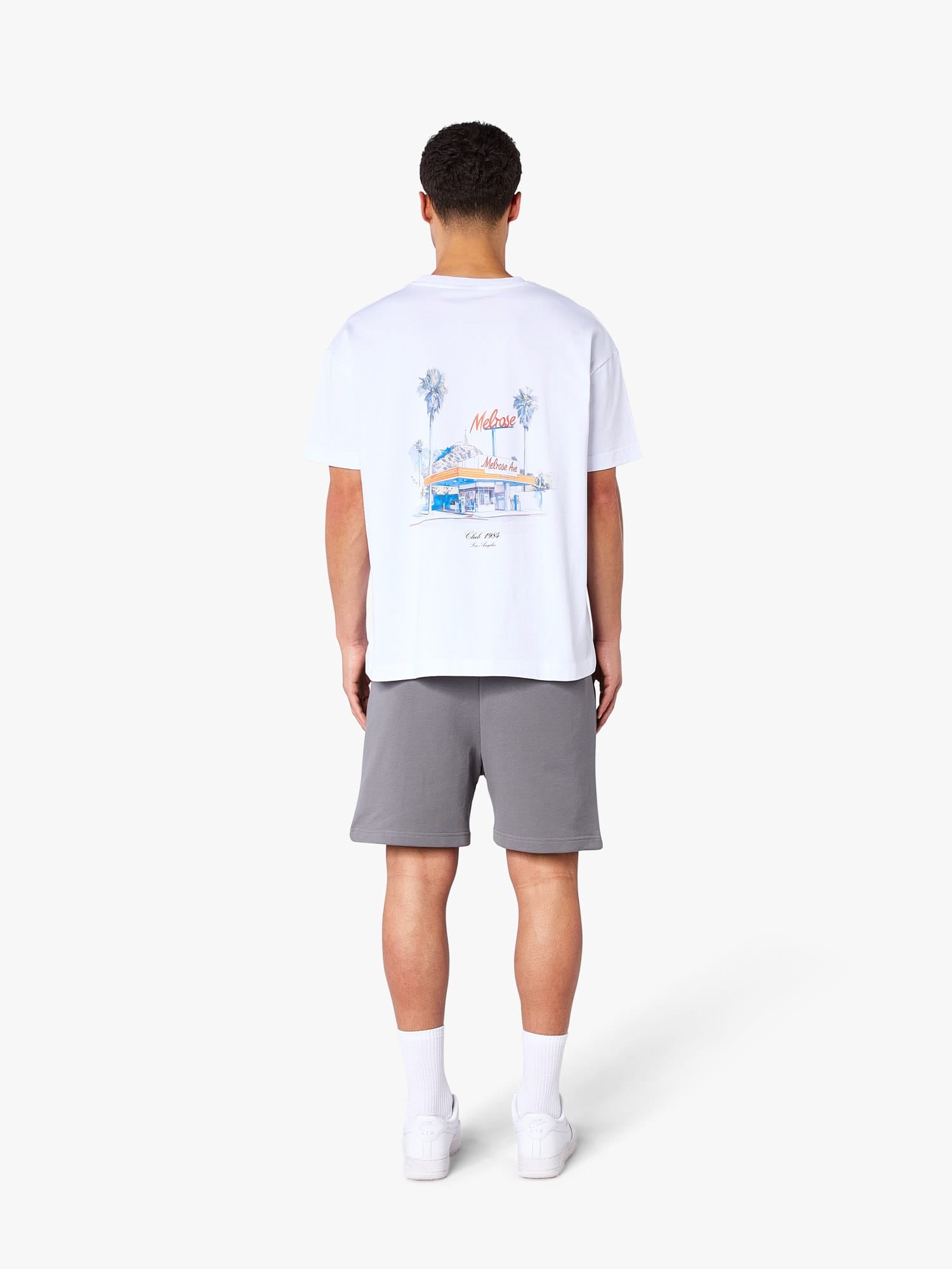 CLUB 1984. Melrose 1984 Shorts - Grey shorts