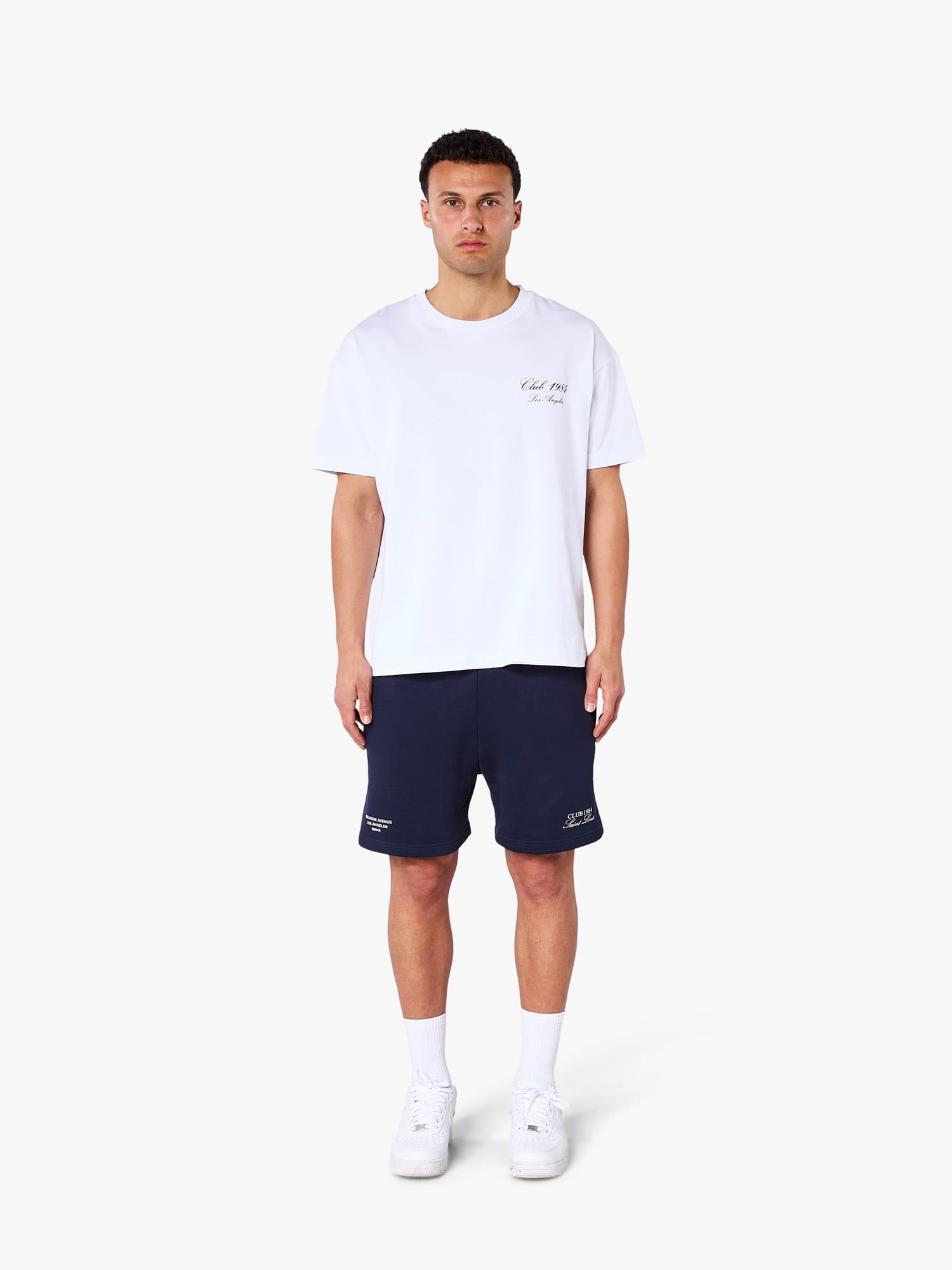 CLUB 1984. Melrose 1984 Shorts - Navy shorts