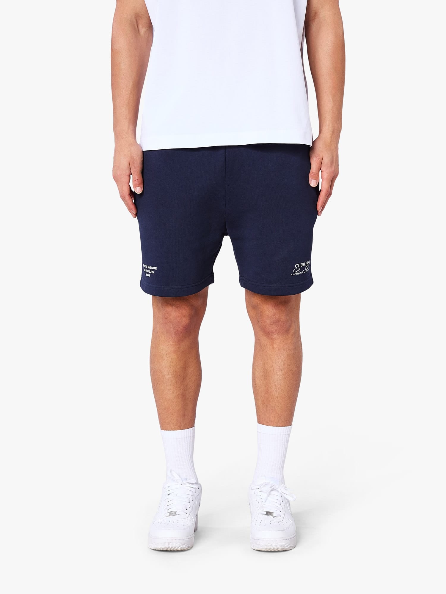 CLUB 1984. Melrose 1984 Shorts - Navy shorts
