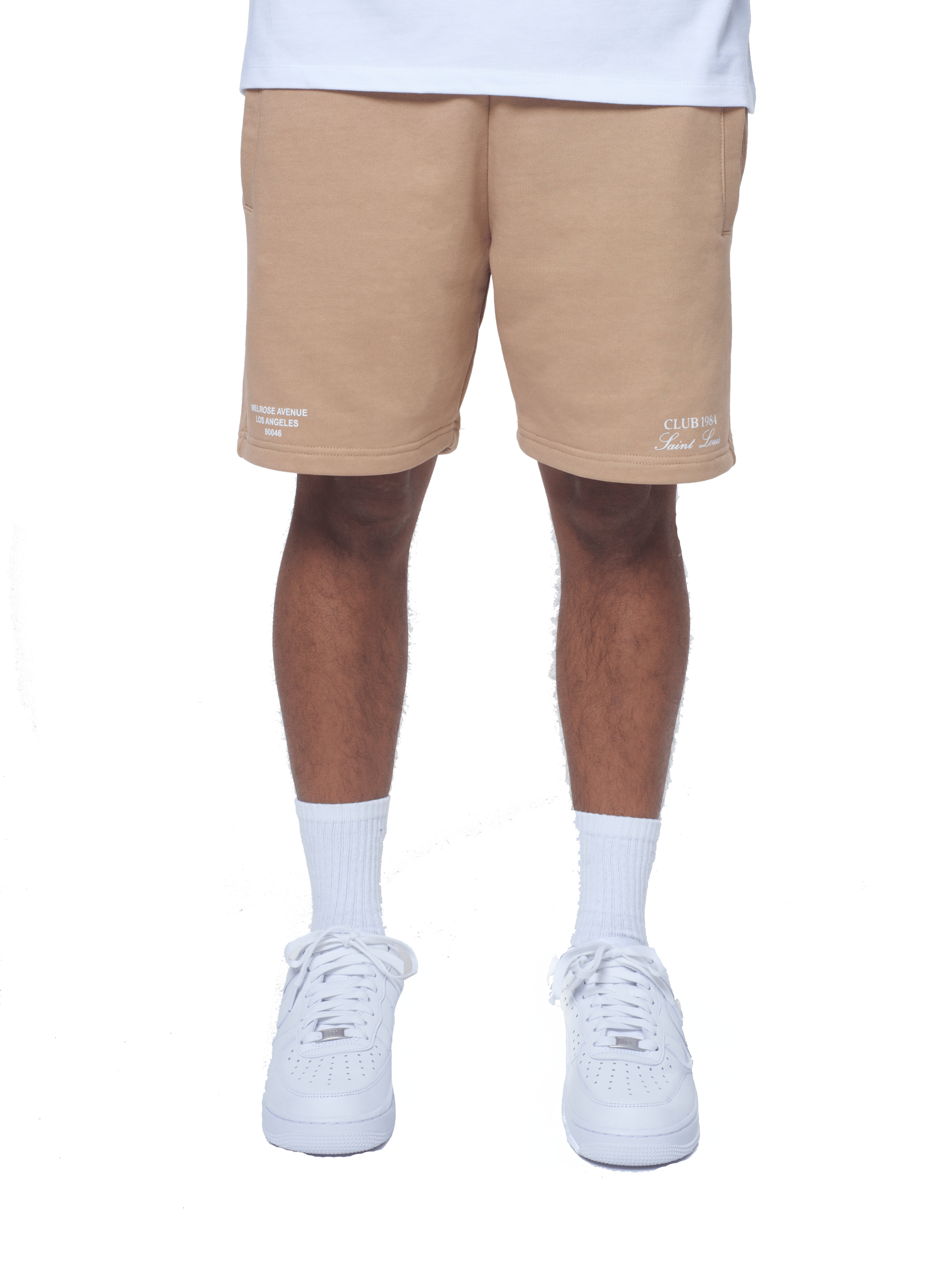 CLUB 1984. Melrose 1984 Shorts - Taupe shorts