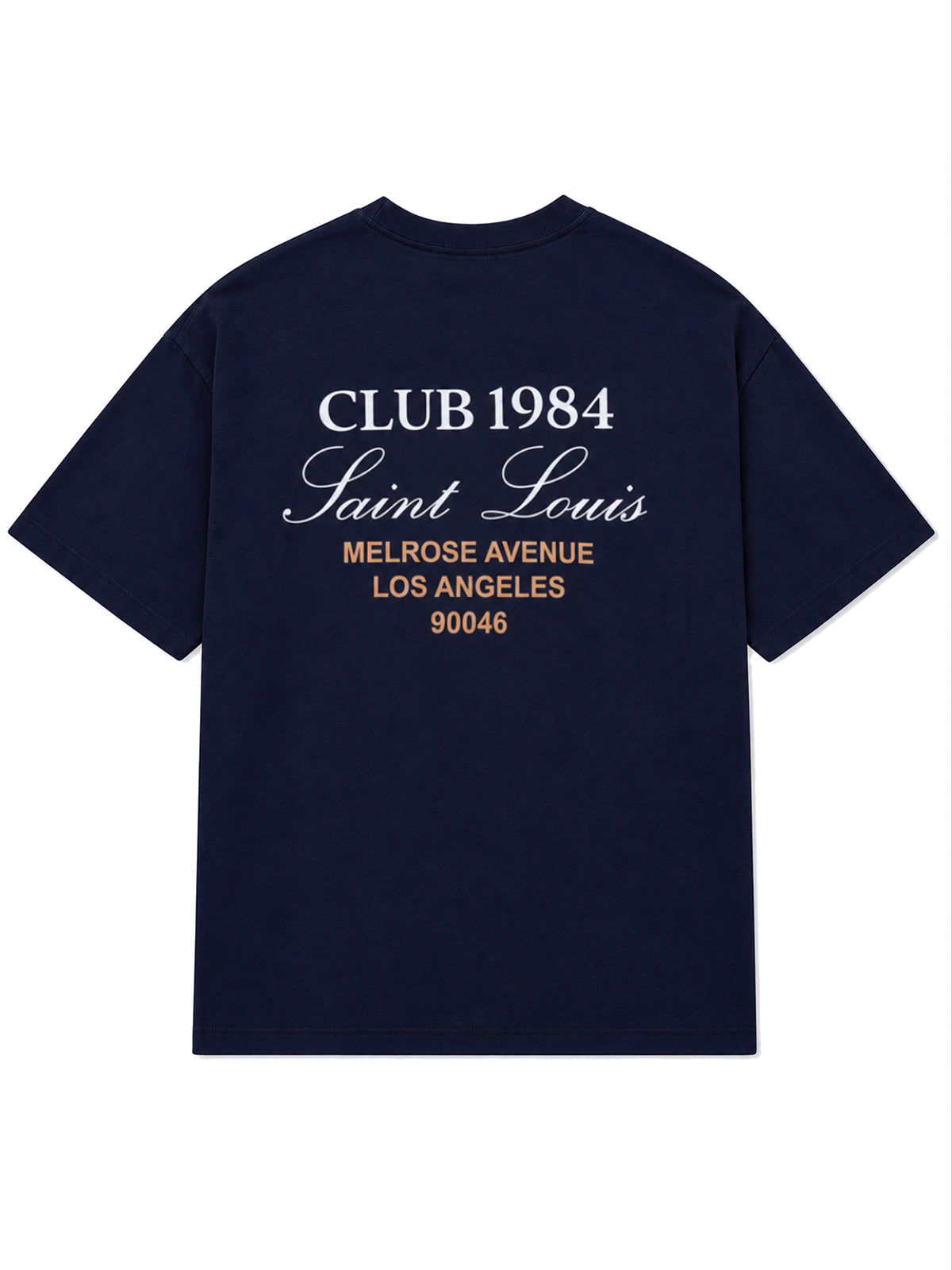 CLUB 1984. Melrose 1984 T-shirt - Navy (PRE ORDER) T-Shirt