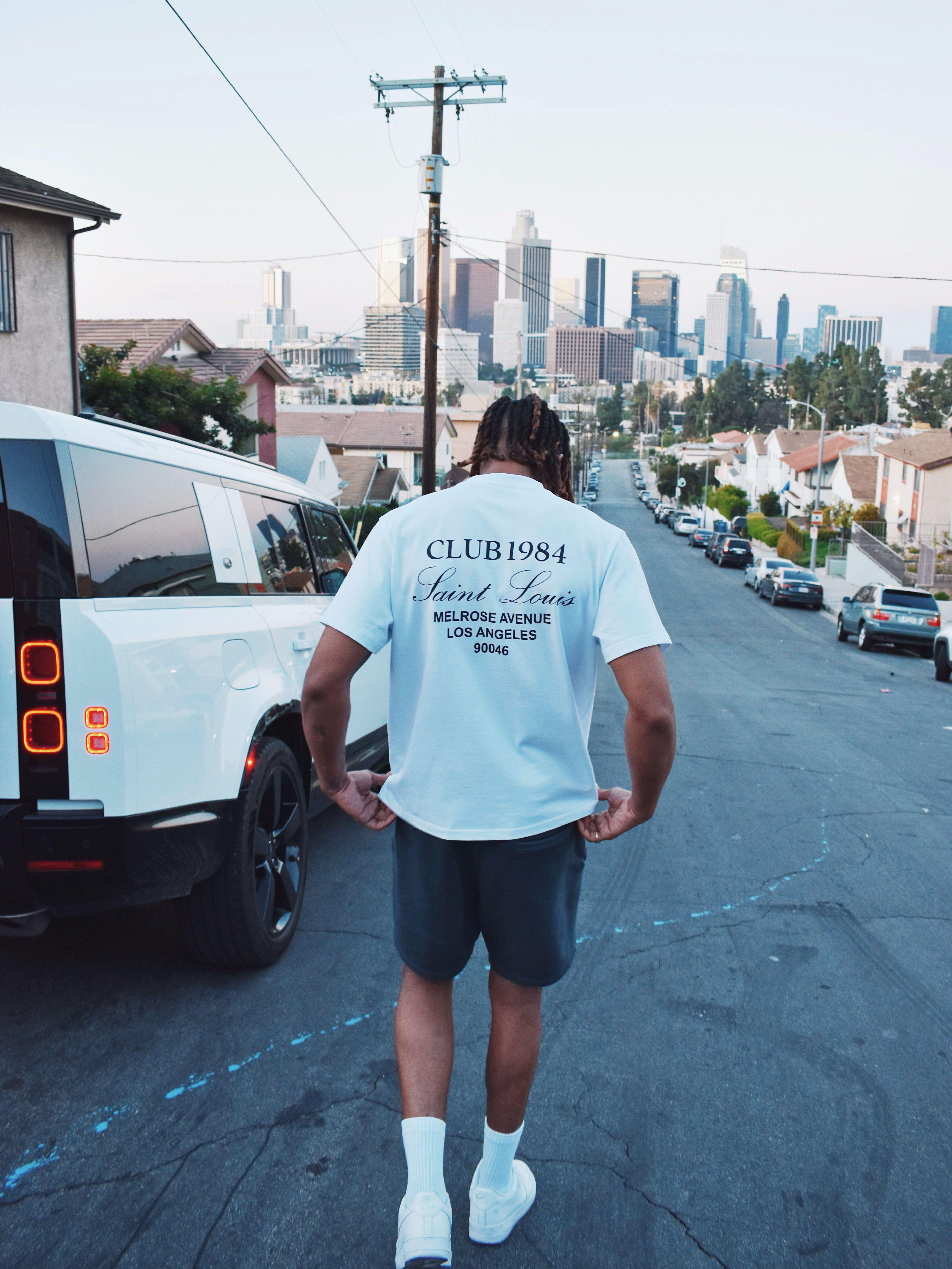 CLUB 1984. Melrose 1984 T-shirt - White T-Shirt