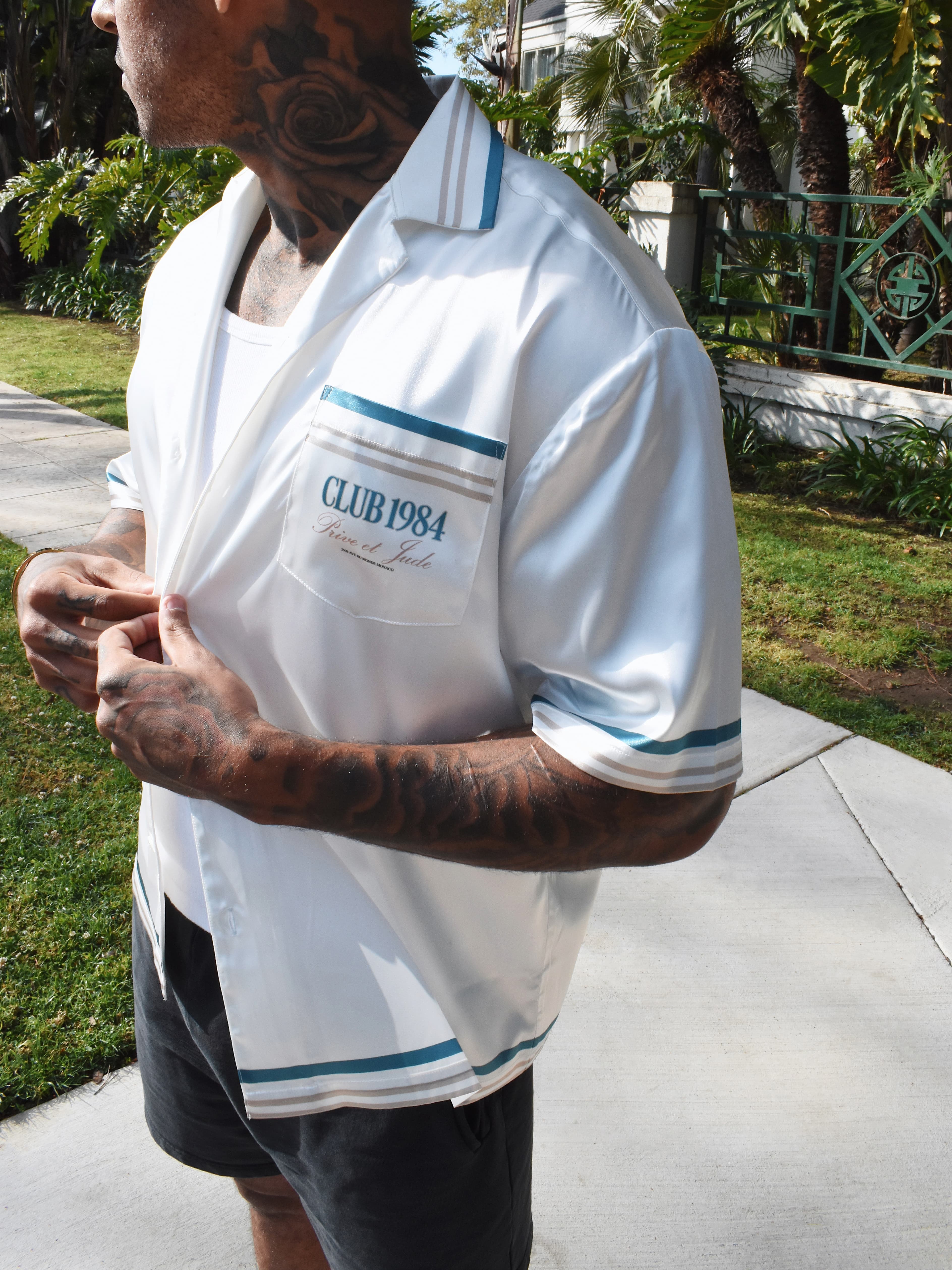 CLUB 1984. Monte Carlo Shirt - White Shirt