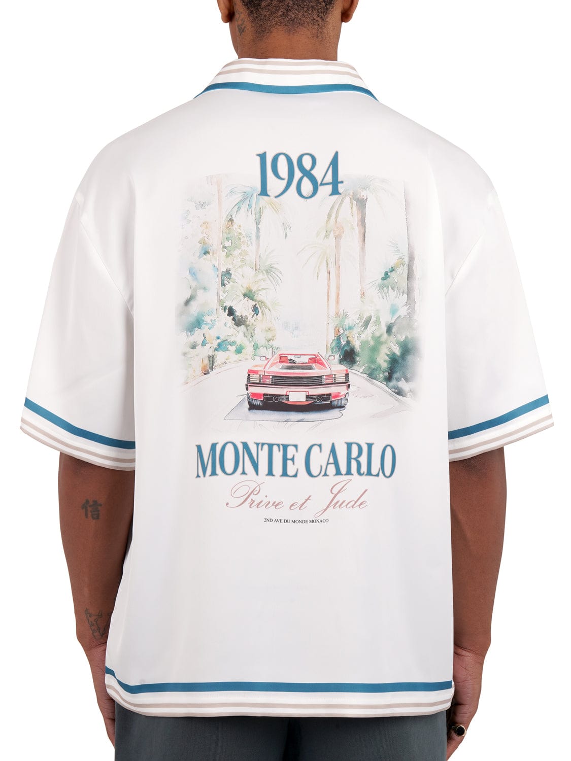 CLUB 1984. Monte Carlo Shirt - White Shirt