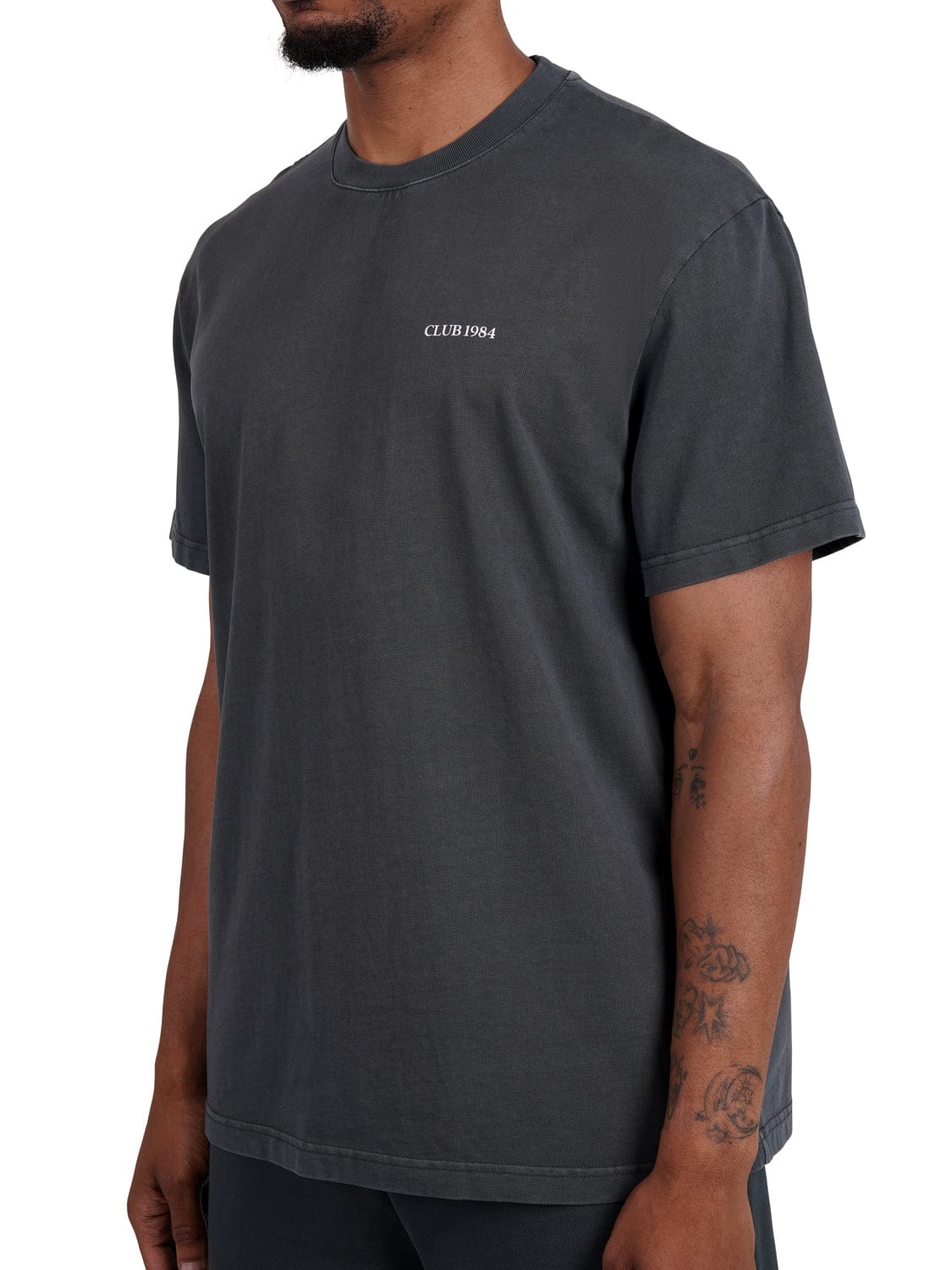 CLUB 1984. No Success T-shirt - Washed Grey T-Shirt