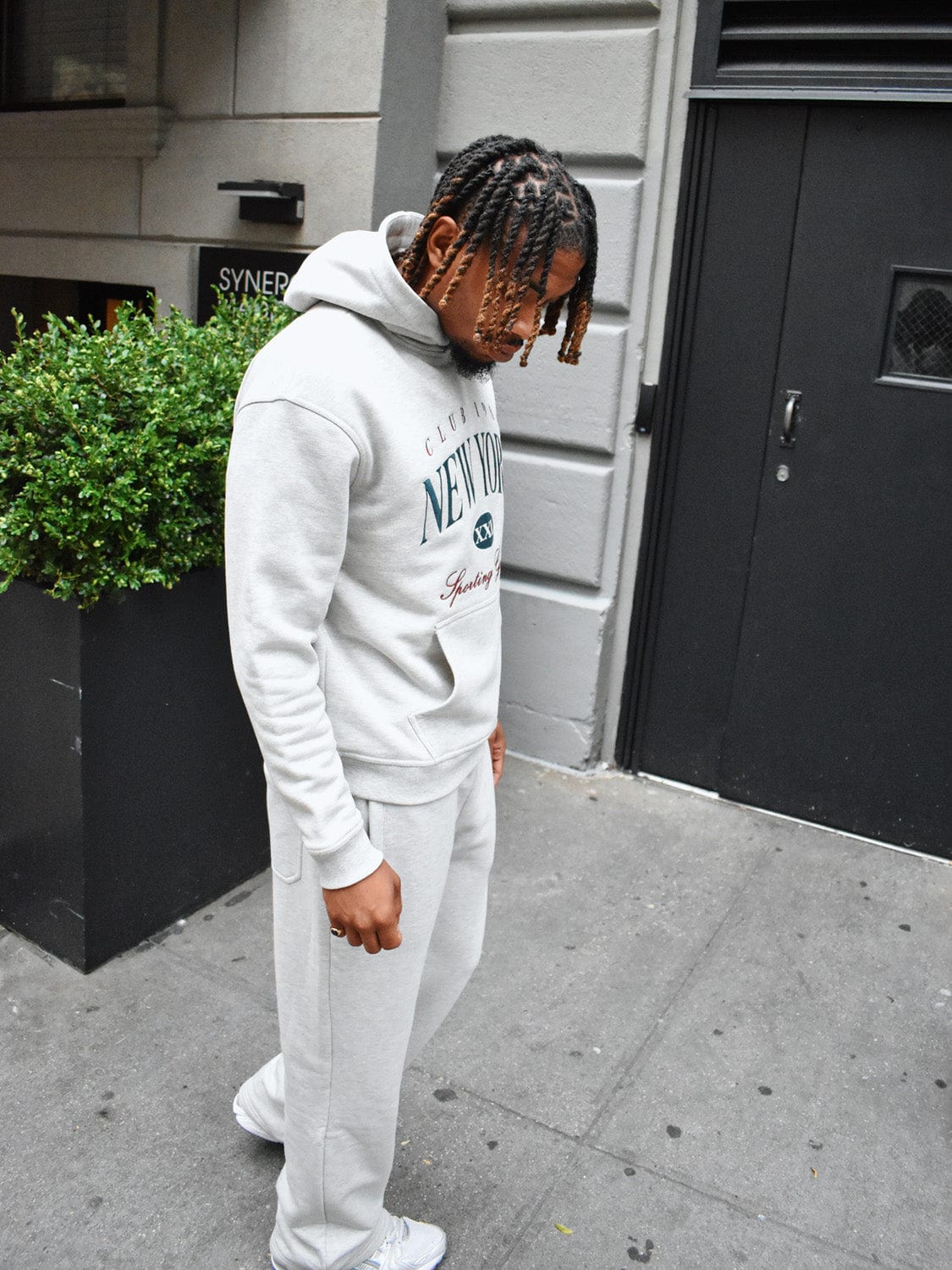 CLUB 1984. NYC Sporting Goods Hoodie - Grey Hoodie