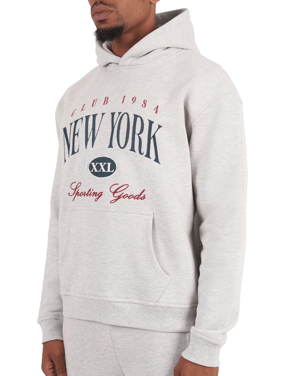 CLUB 1984. NYC Sporting Goods Hoodie - Grey Hoodie