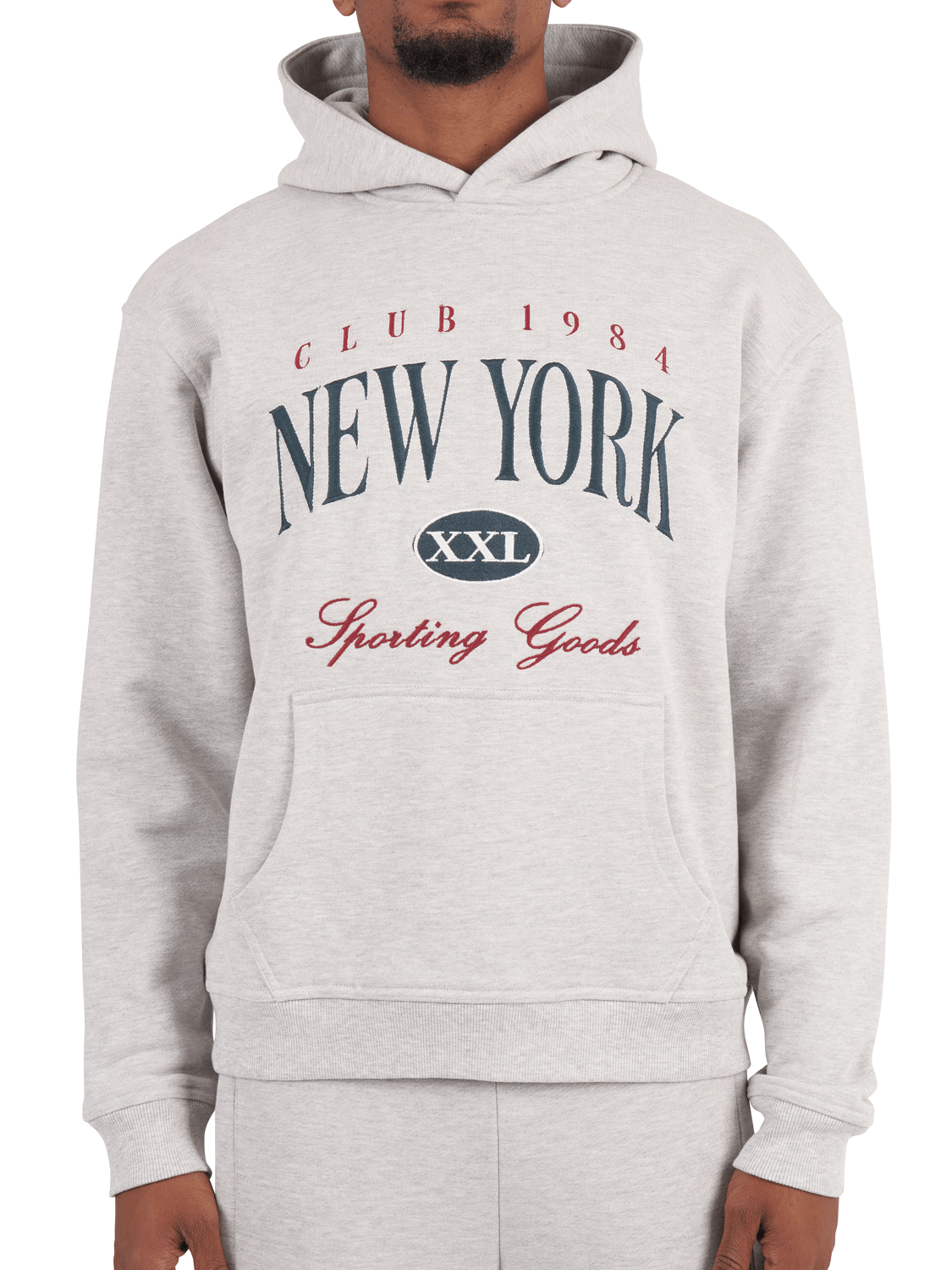 CLUB 1984. NYC Sporting Goods Hoodie - Grey Hoodie