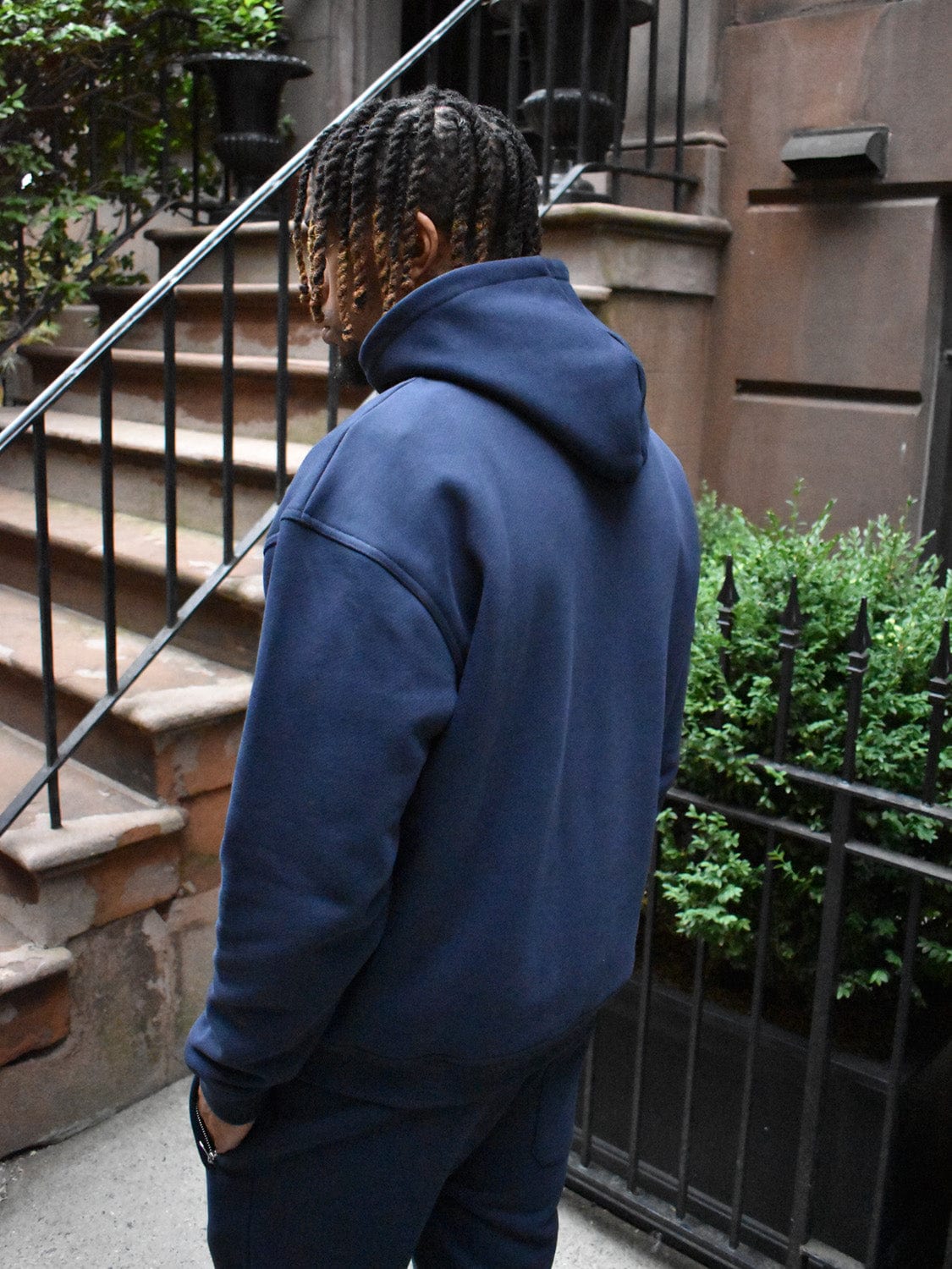 CLUB 1984. NYC Sporting Goods Hoodie - Navy Hoodie