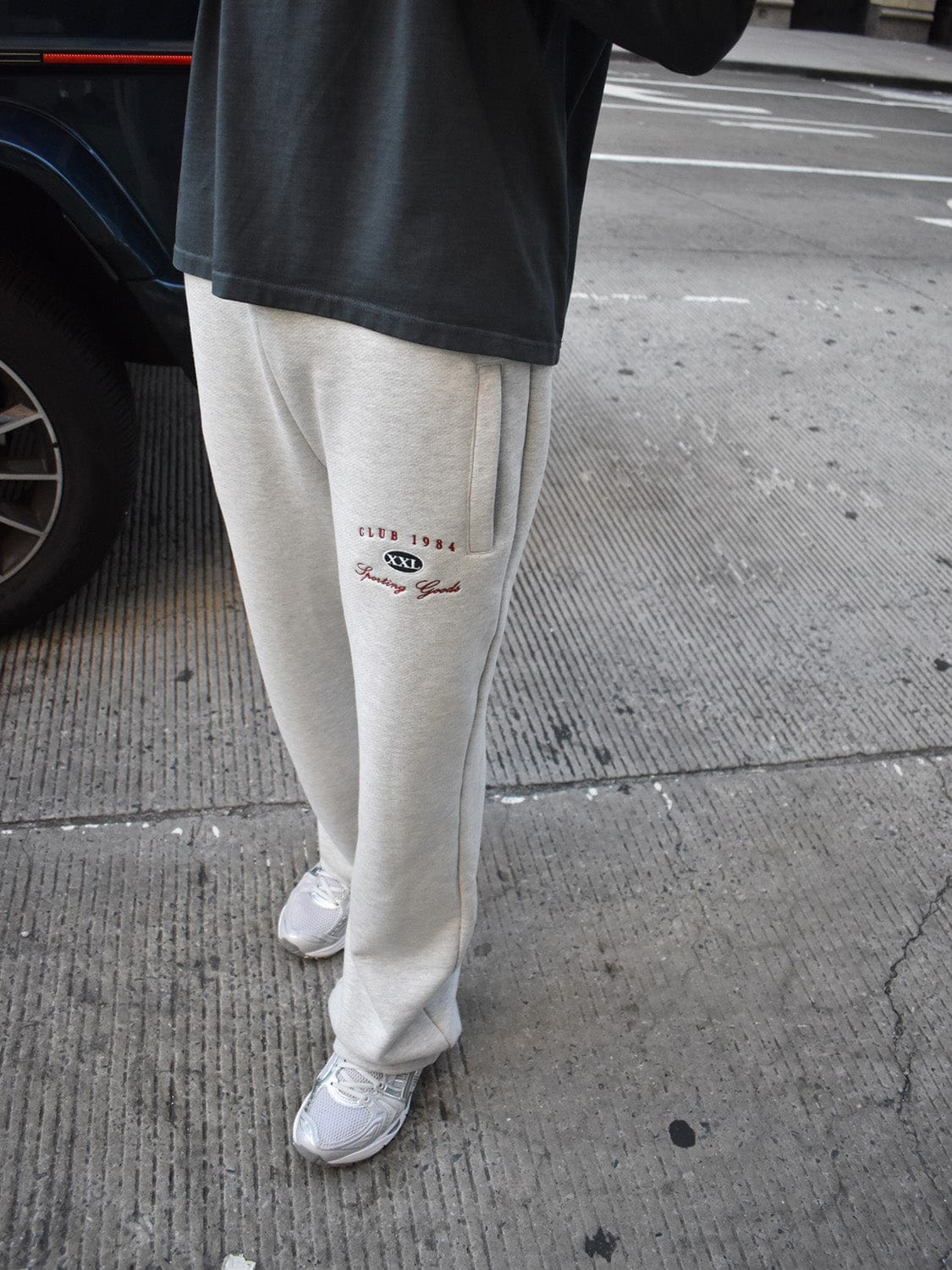 CLUB 1984. NYC Sporting Goods Sweatpants - Grey Sweatpants