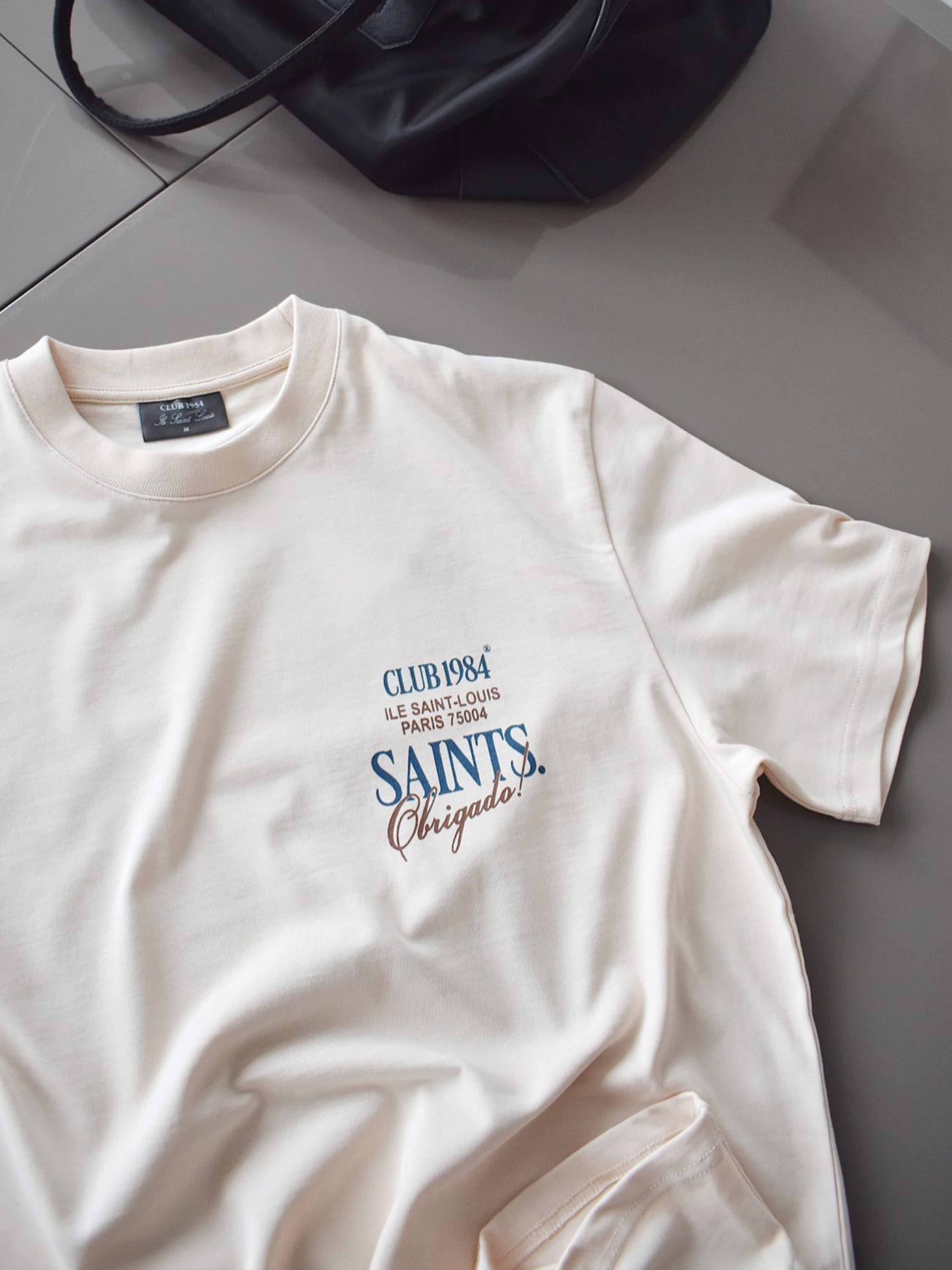 CLUB 1984. Obrigado T-shirt - Mocha T-Shirt