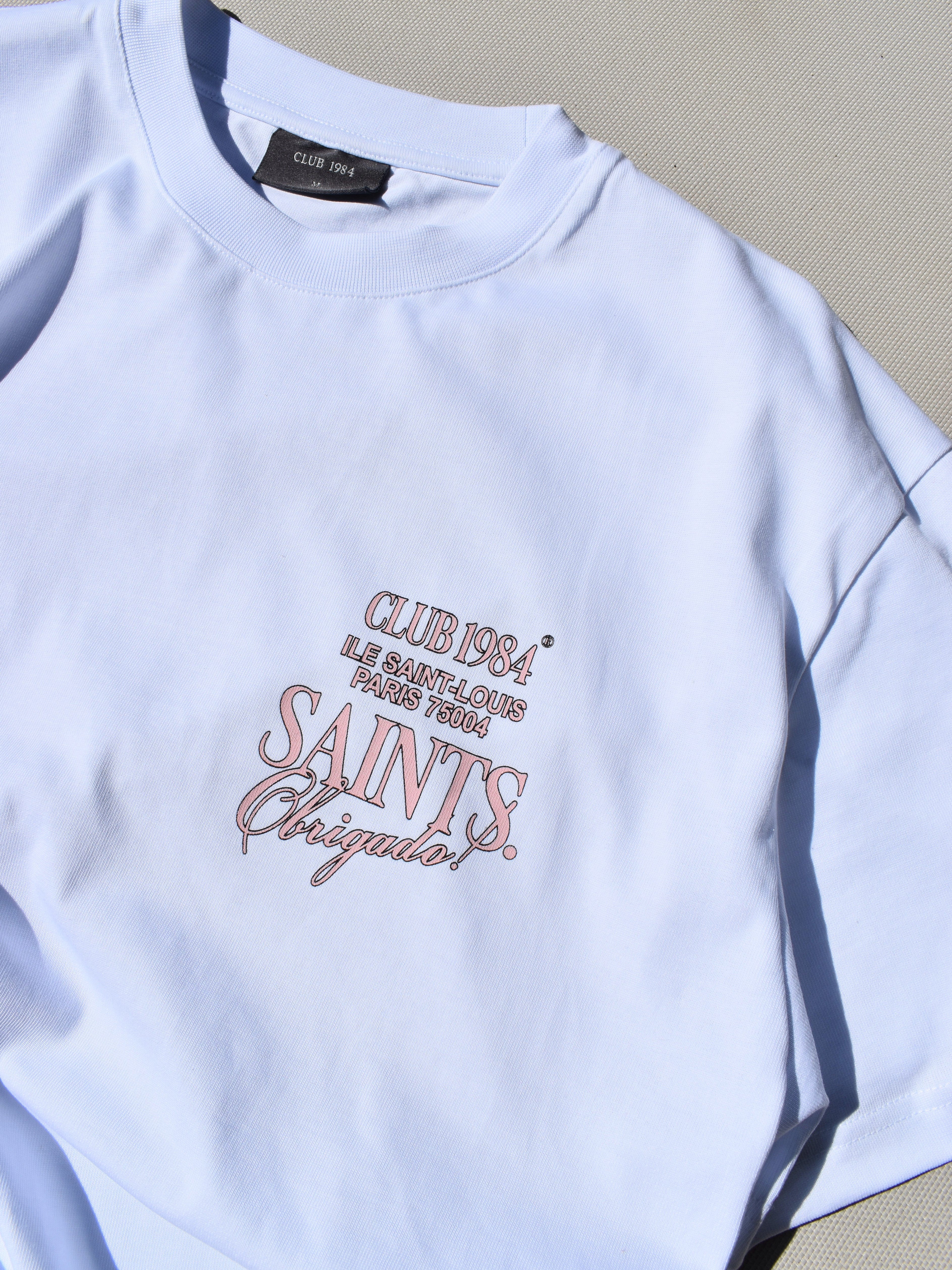 CLUB 1984. Obrigado T-shirt - White T-Shirt