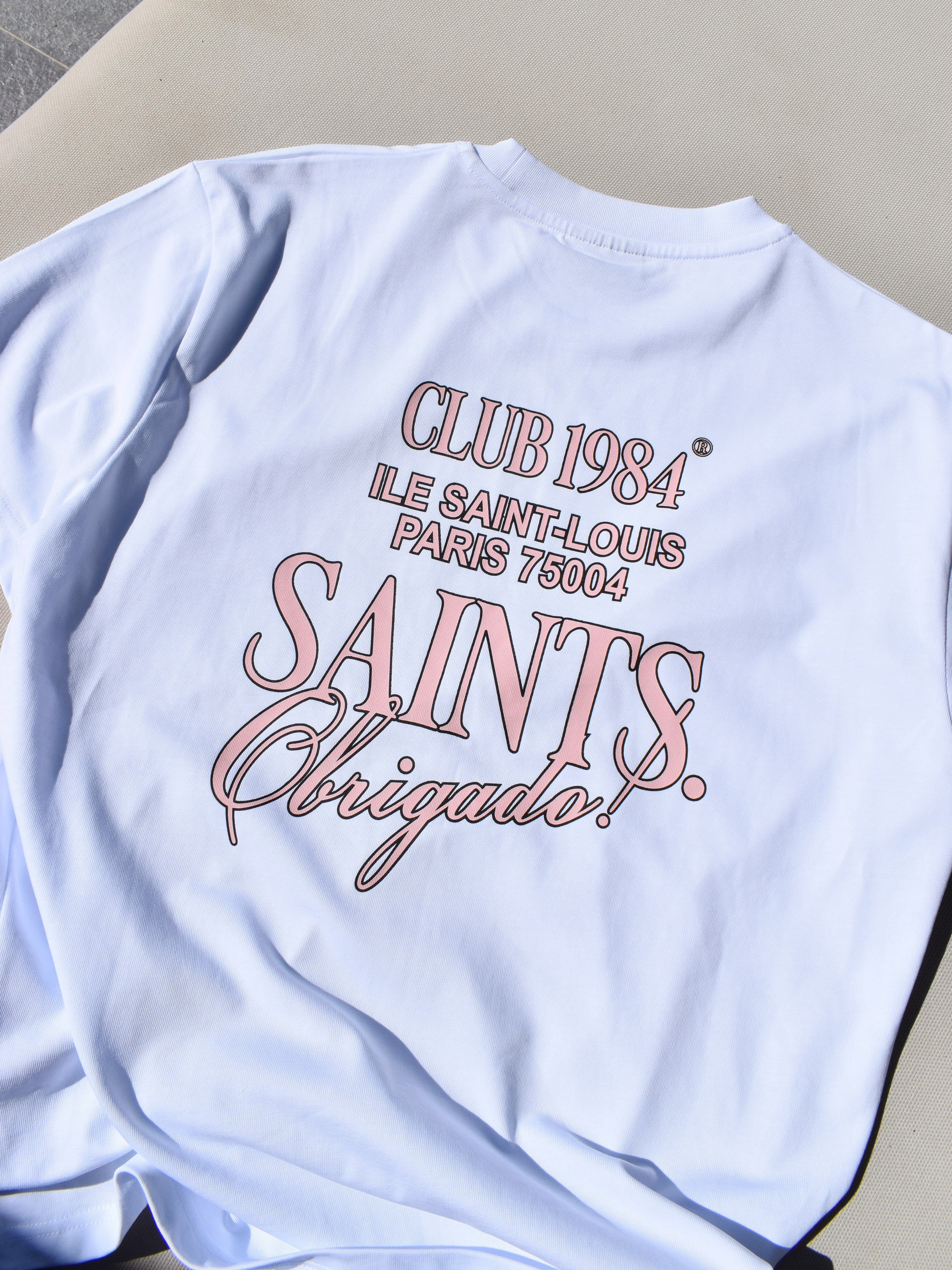 CLUB 1984. Obrigado T-shirt - White T-Shirt